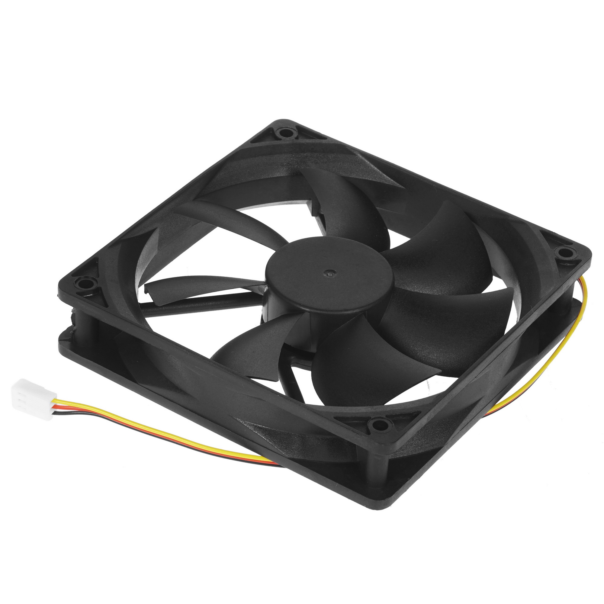 Вентилятор Gembird D12025HM-3 черный 120мм 2000rpm 30db 3-pin
