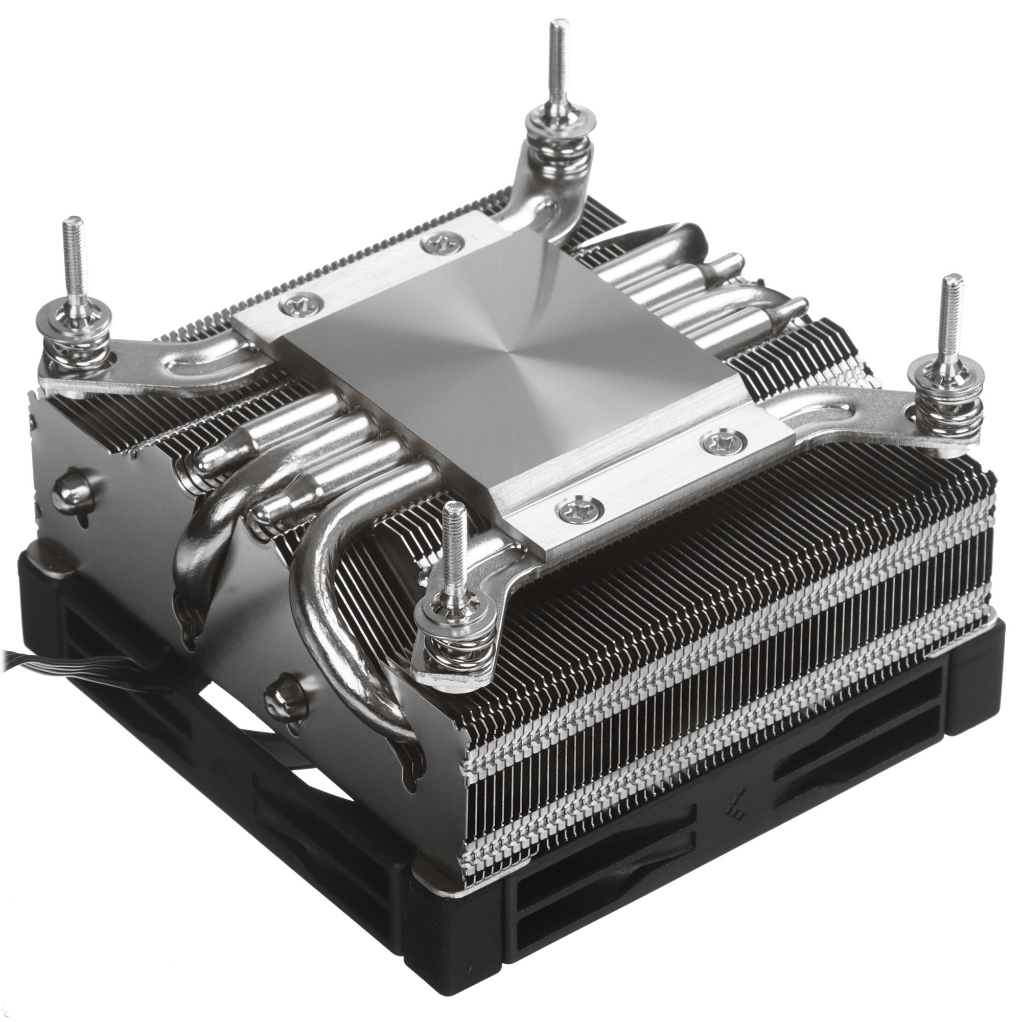 Кулер для процессора DEEPCOOL AN400 черный, 92 мм, алюминий/медь, 2950 об/мин, 23.2 дБ, 4 pin, 150 В
