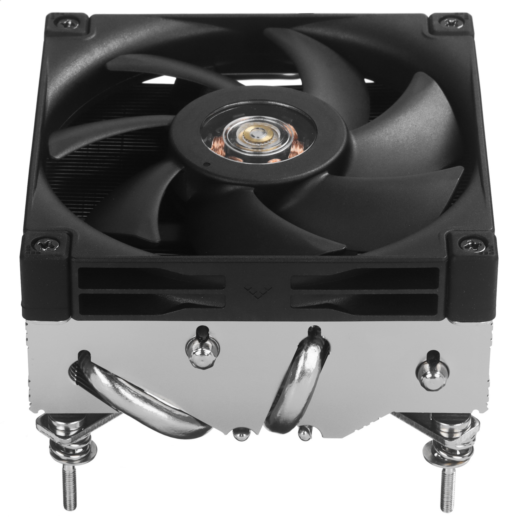 Кулер для процессора DEEPCOOL AN400 черный, 92 мм, алюминий/медь, 2950 об/мин, 23.2 дБ, 4 pin, 150 В