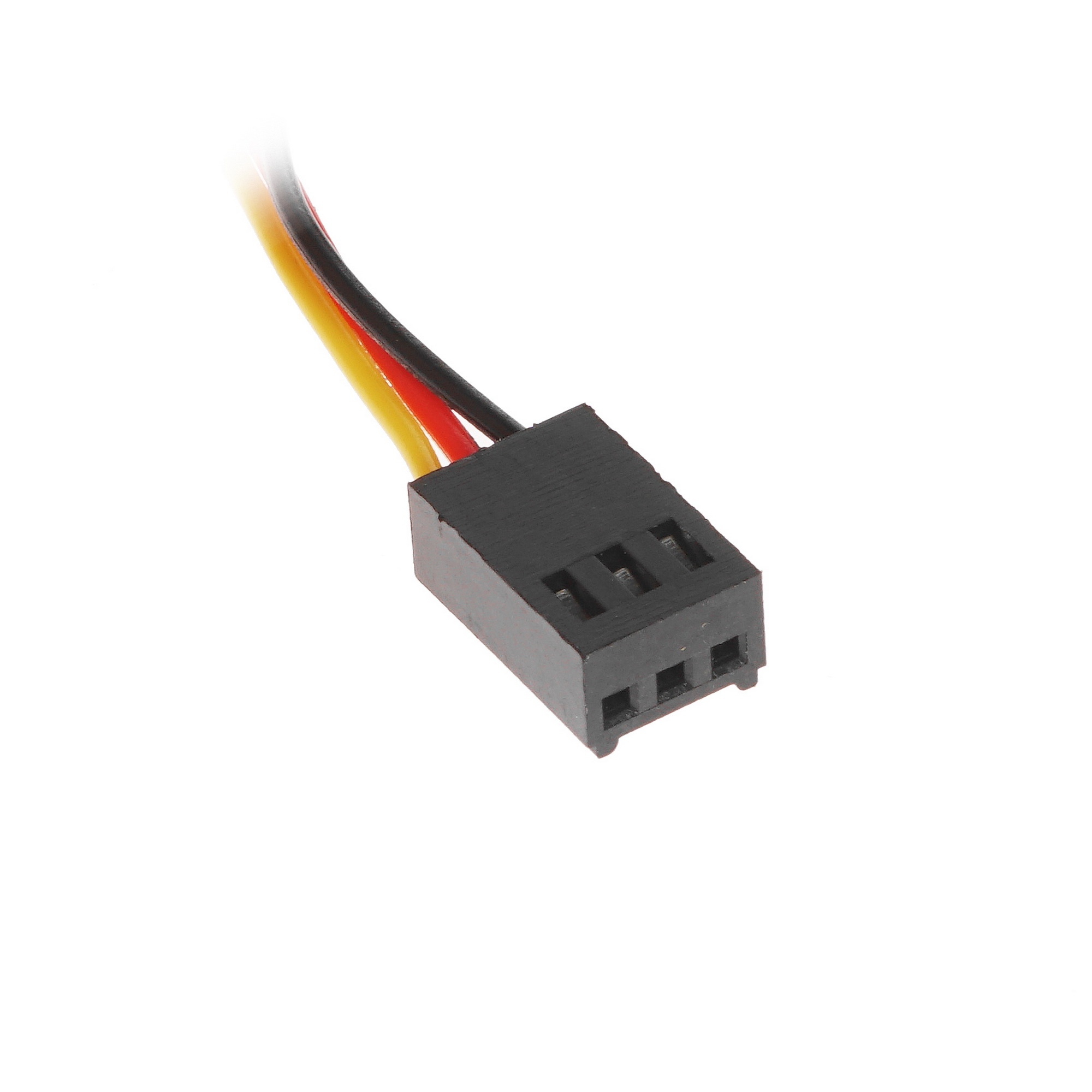 Вентилятор для корпуса Gembird 80x80x25, гидрод., тихий, 3 pin/4pin Molex, провод 30 см (S8025H-3P4M