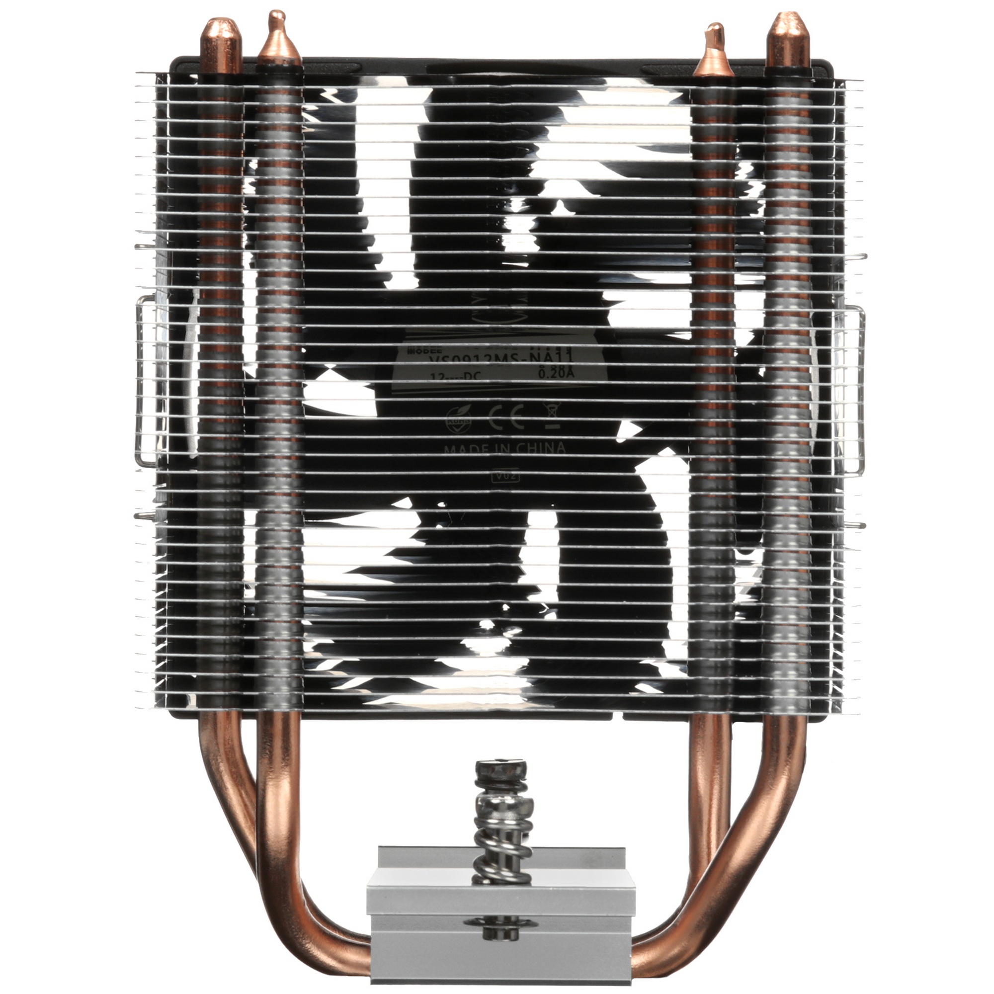 Устройство охлаждения (кулер) PcCooler R200 Soc-AM5/AM4/1200/1700/1851 3-pin Al+Cu 110W Ret (R200-XX