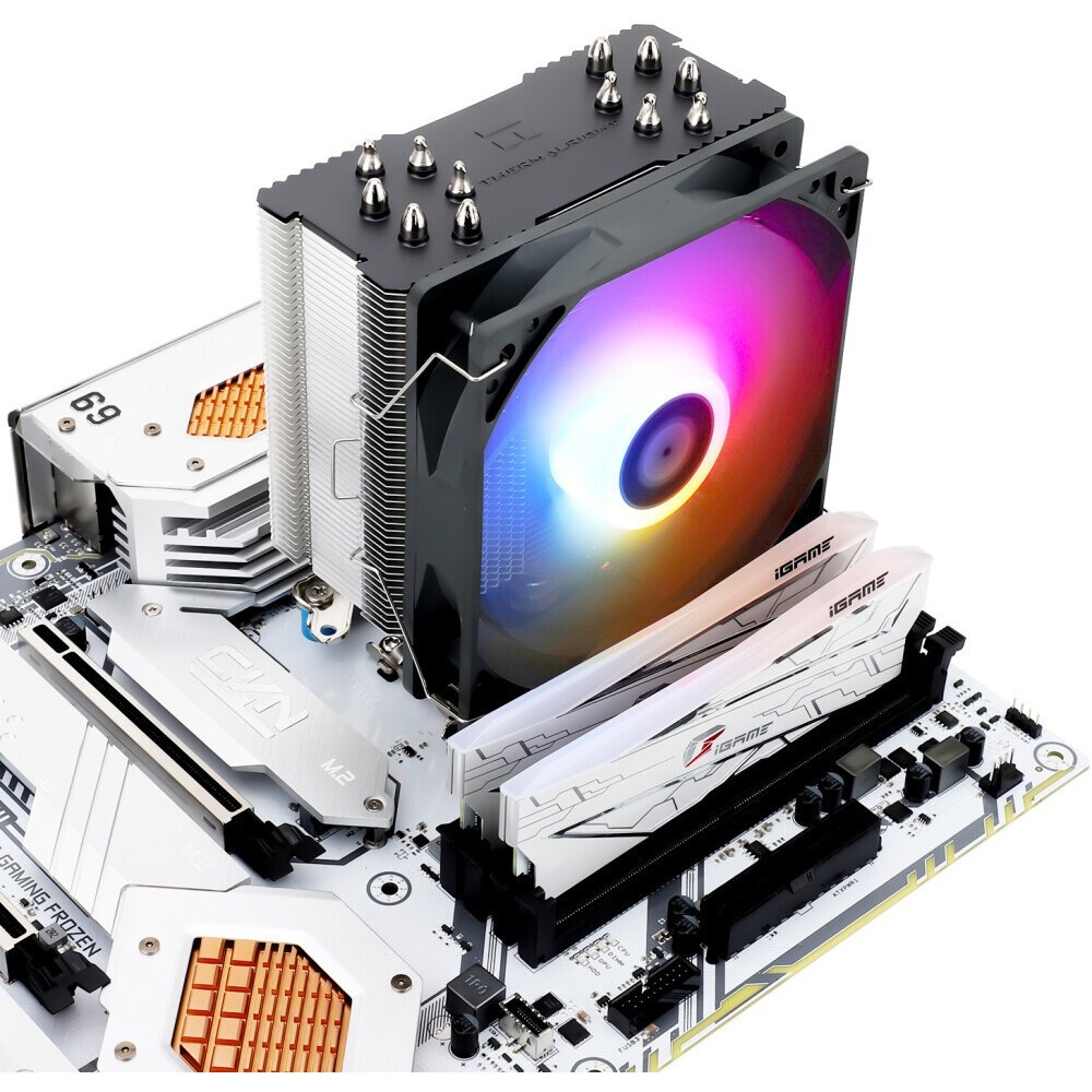 Устройство охлаждения(кулер) Thermalright Assassin X 120 R Digital ARGB Soc-AM5/AM4/1200/1700/1851 ч