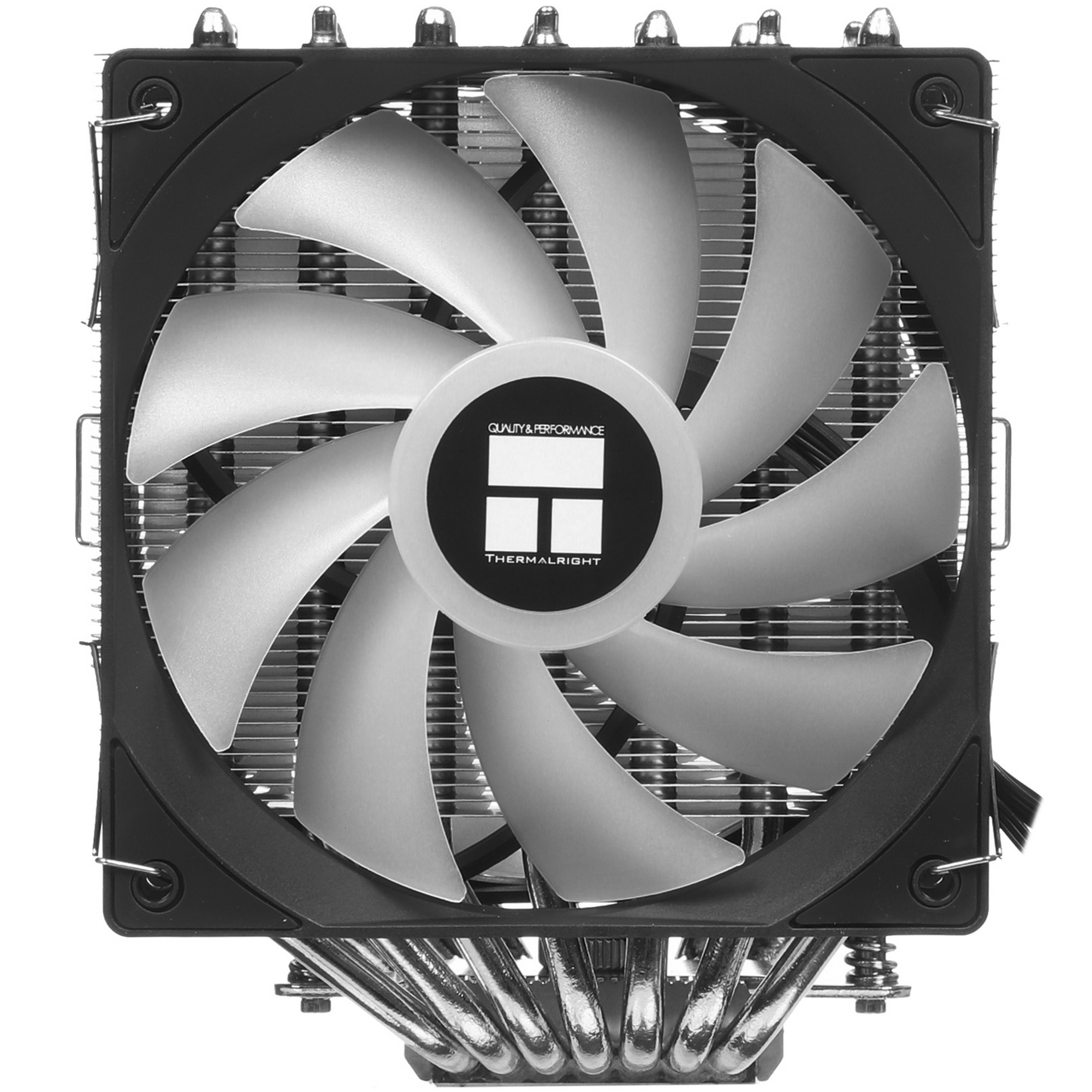 Кулер Thermalright Phantom Spirit 120 SE ARGB Soc-AM5/AM4/1151/1200/1700 черный 4-pin 25.6dB Al+Cu 7