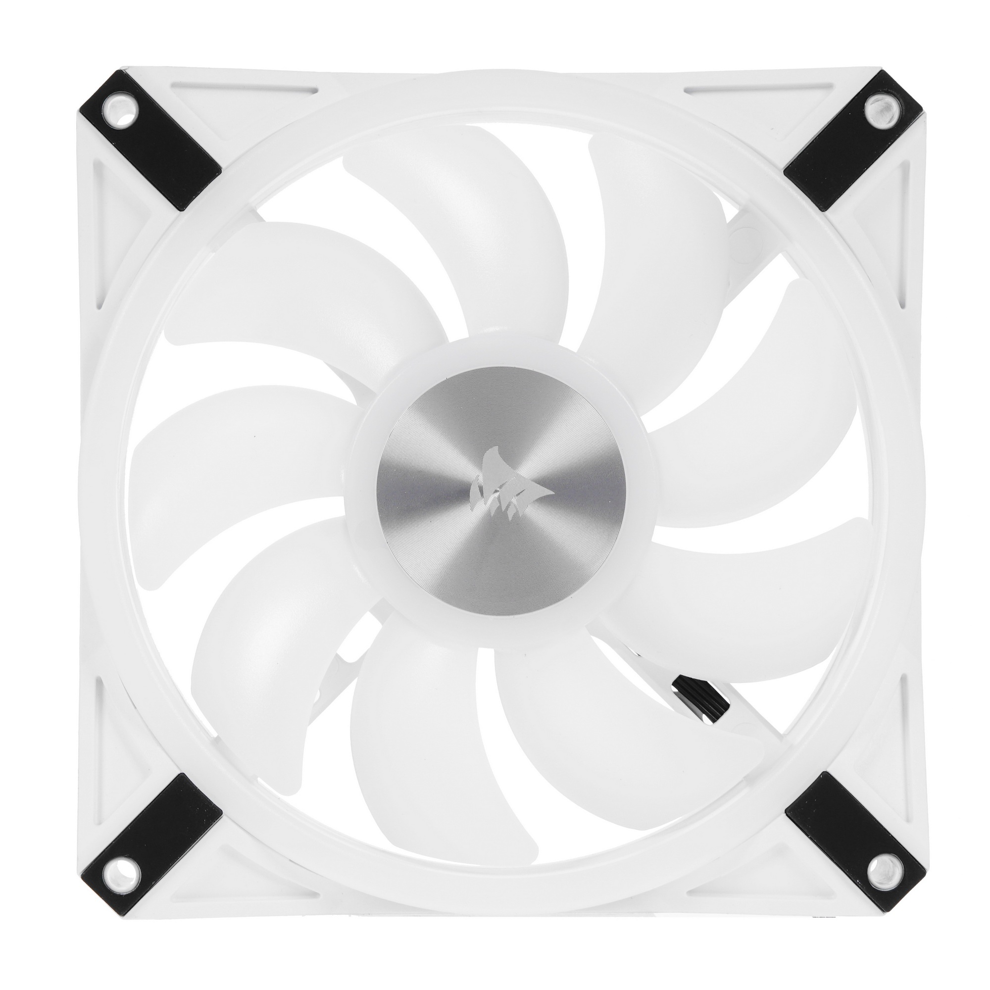 Комплект вентиляторов Corsair iCUE QL140 RGB [CO-9050106-WW] 140mm PWM White Fan — Dual Fan Kit with