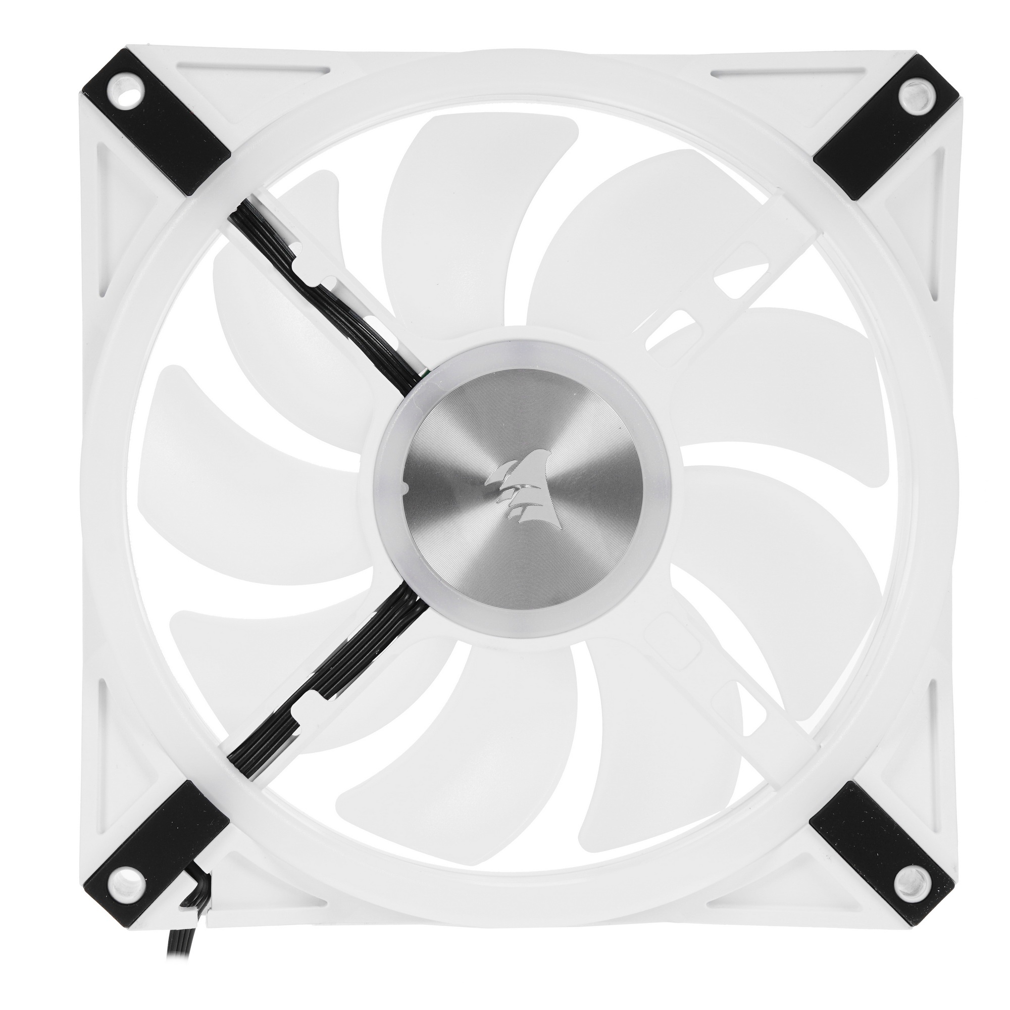 Комплект вентиляторов Corsair iCUE QL140 RGB [CO-9050106-WW] 140mm PWM White Fan — Dual Fan Kit with