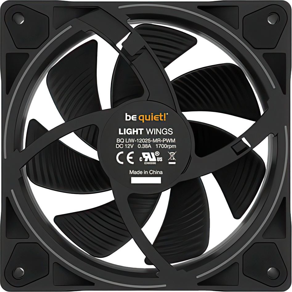 Вентилятор be quiet! Light Wings 120mm PWM / BL072