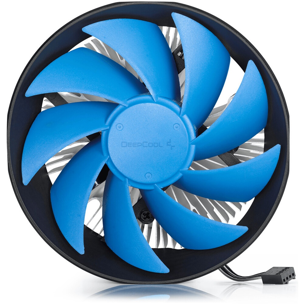 Кулер Deepcool GAMMAXX 400 BLUE BASIC серебристый 120мм алюминий+медь 1500rpm 30db 4-pin 130W 154мм