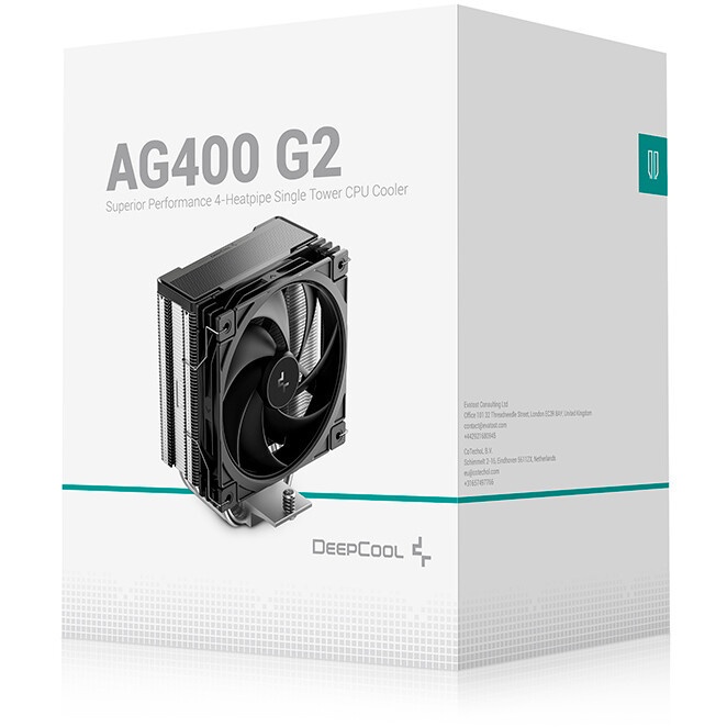 Кулер Deepcool GAMMAXX 400 BLUE BASIC серебристый 120мм алюминий+медь 1500rpm 30db 4-pin 130W 154мм