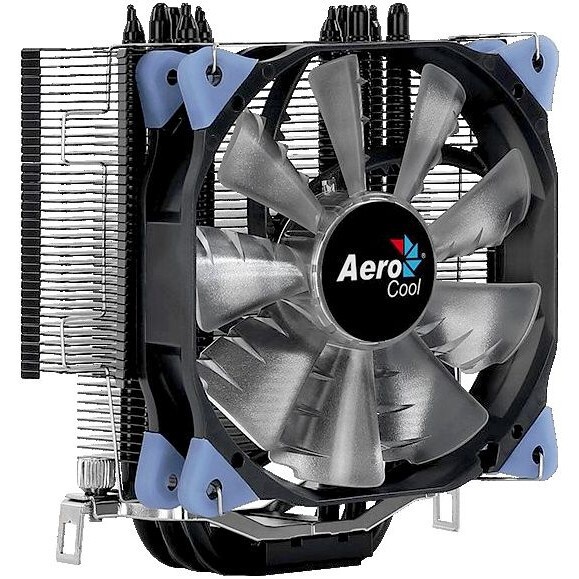 Кулер Deepcool GAMMAXX 400 BLUE BASIC серебристый 120мм алюминий+медь 1500rpm 30db 4-pin 130W 154мм