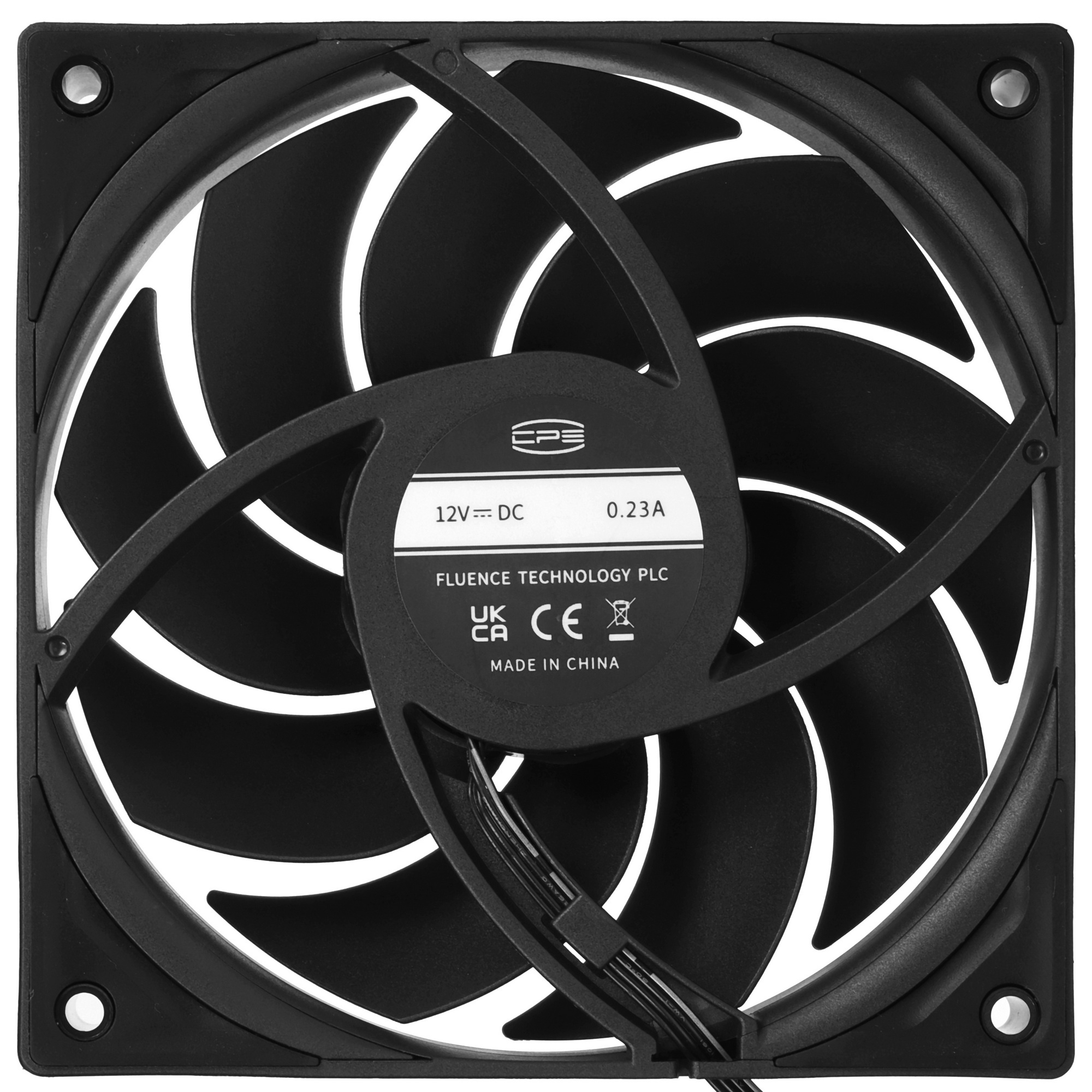 Кулер для ПК PCCooler F5R120 BK 3IN1 черный (120x120x25mm, 4-pin PWM, 46CFM, 26.88dBA, 1800RPM, 3pcs
