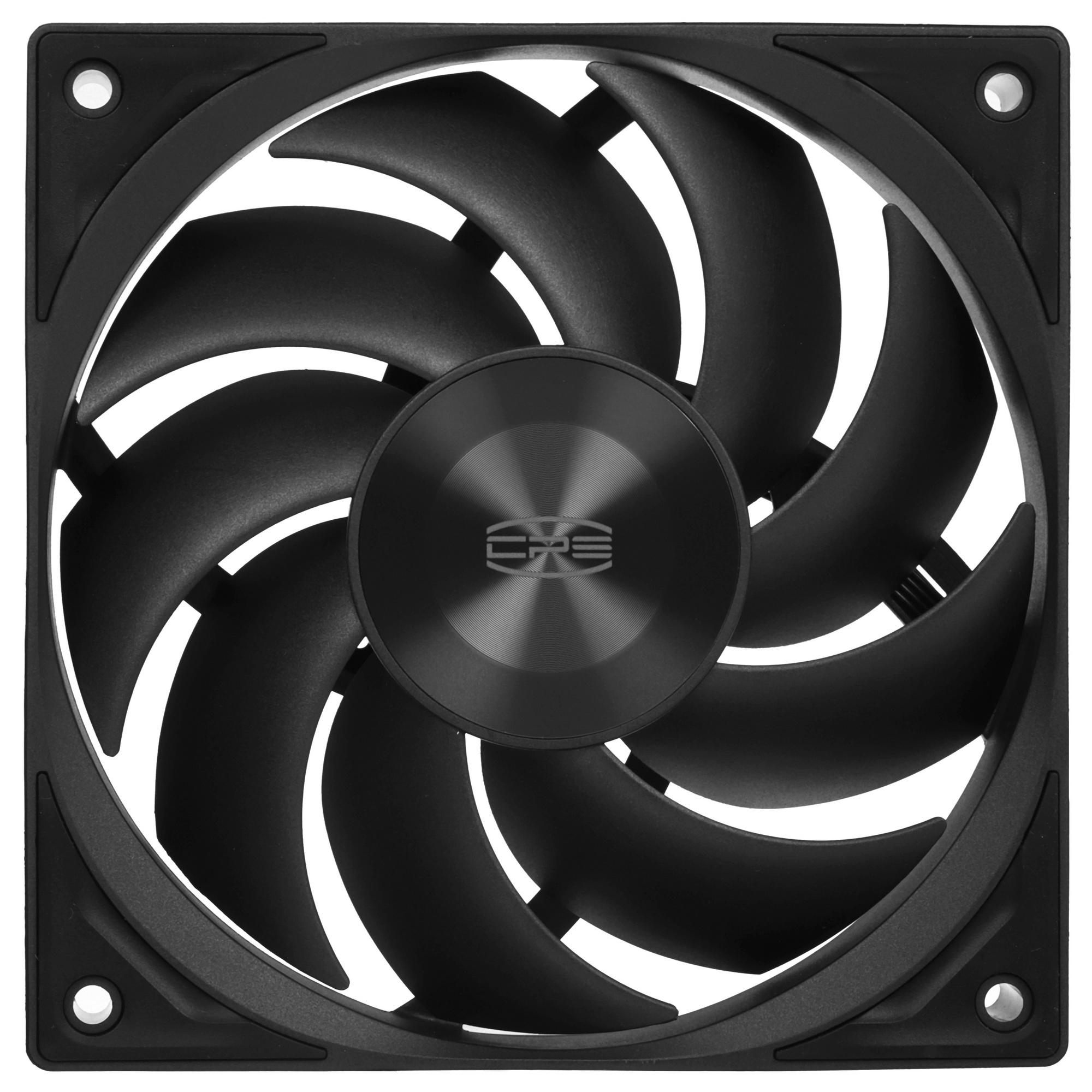 Кулер для ПК PCCooler F5R120 BK 3IN1 черный (120x120x25mm, 4-pin PWM, 46CFM, 26.88dBA, 1800RPM, 3pcs