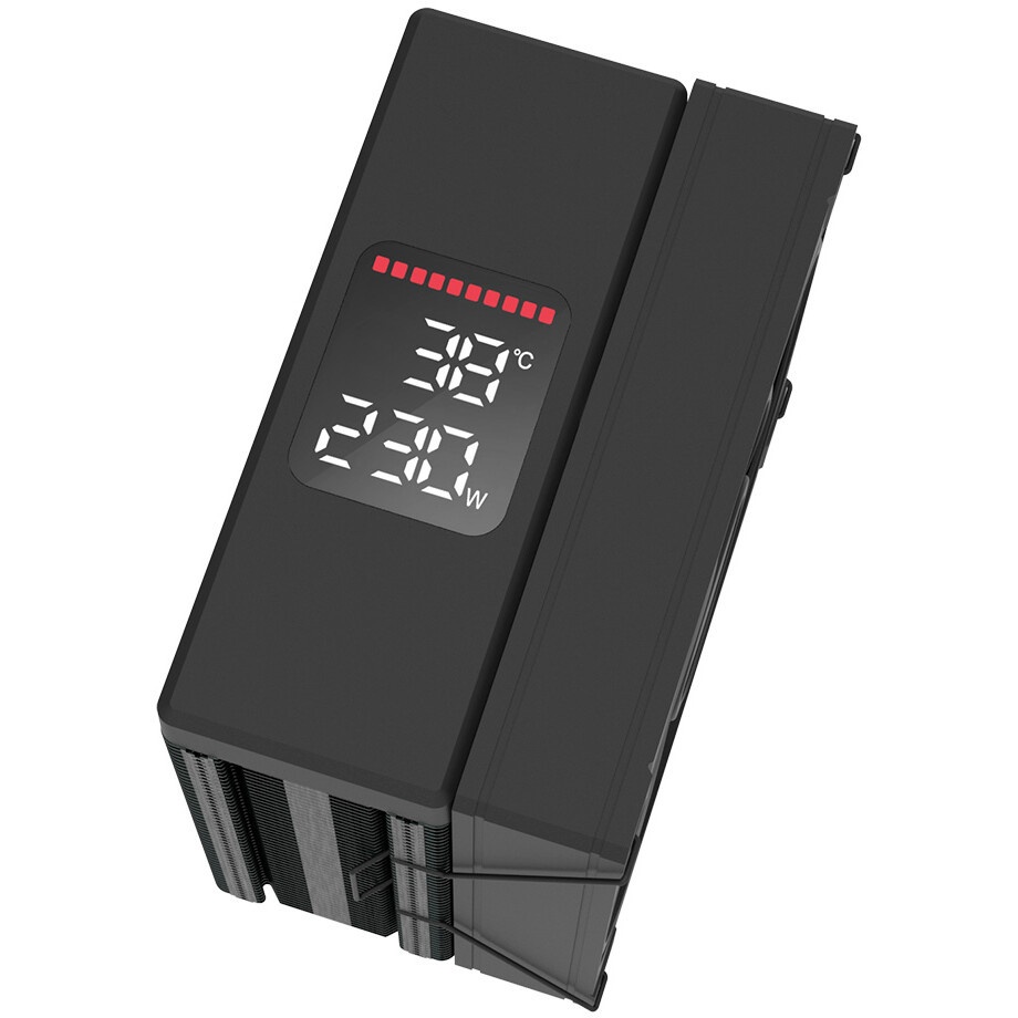 Кулер для процессора AeroCool / Formula Cylon 3H черный, 120 мм, алюминий, 1800 об/мин, 24.3 дБ, 4 p
