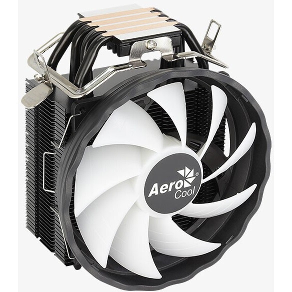 Кулер для процессора AeroCool / Formula Cylon 3H черный, 120 мм, алюминий, 1800 об/мин, 24.3 дБ, 4 p