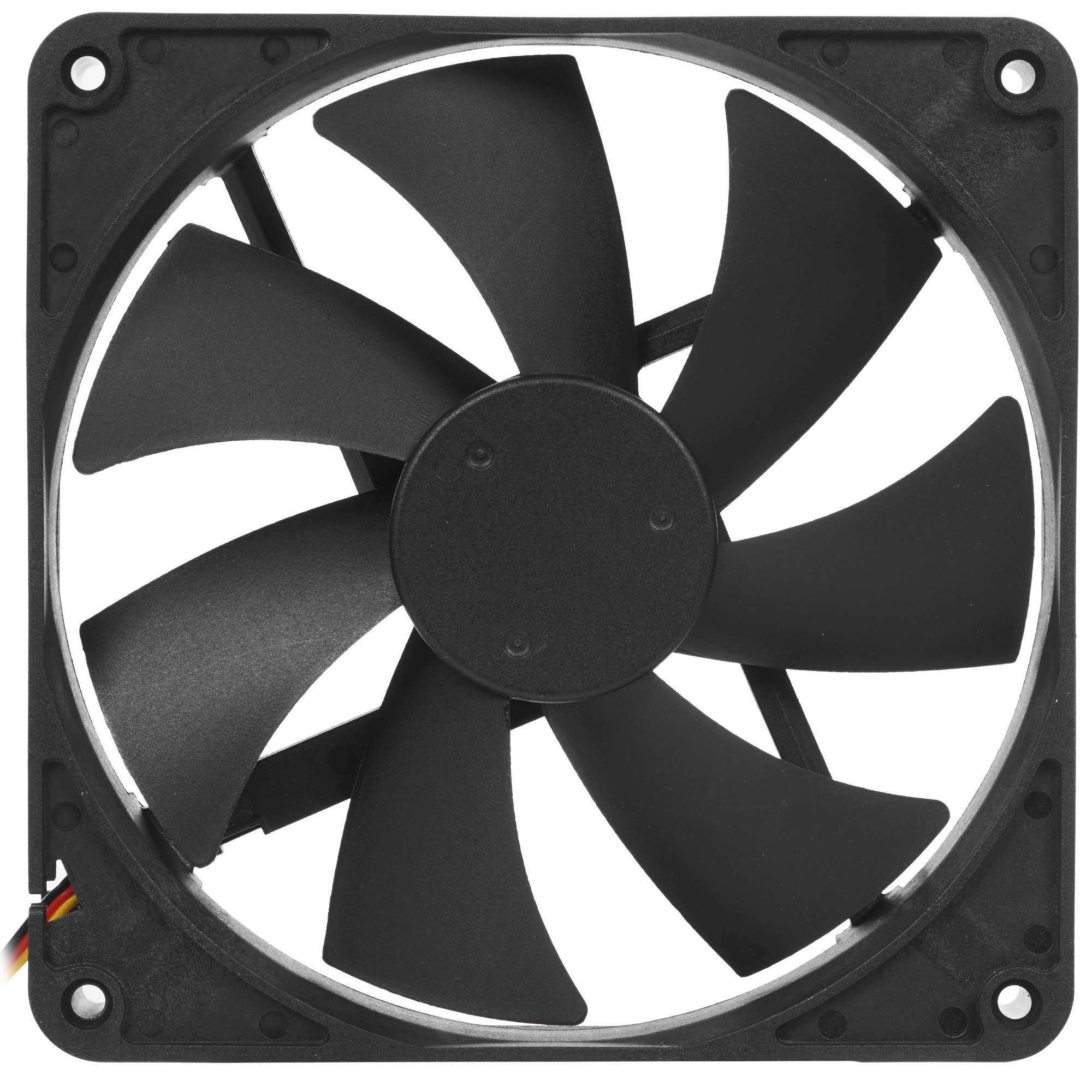 Вентилятор Gembird D14025SM-3 черный 140мм 1500rpm 32.5db 3-pin