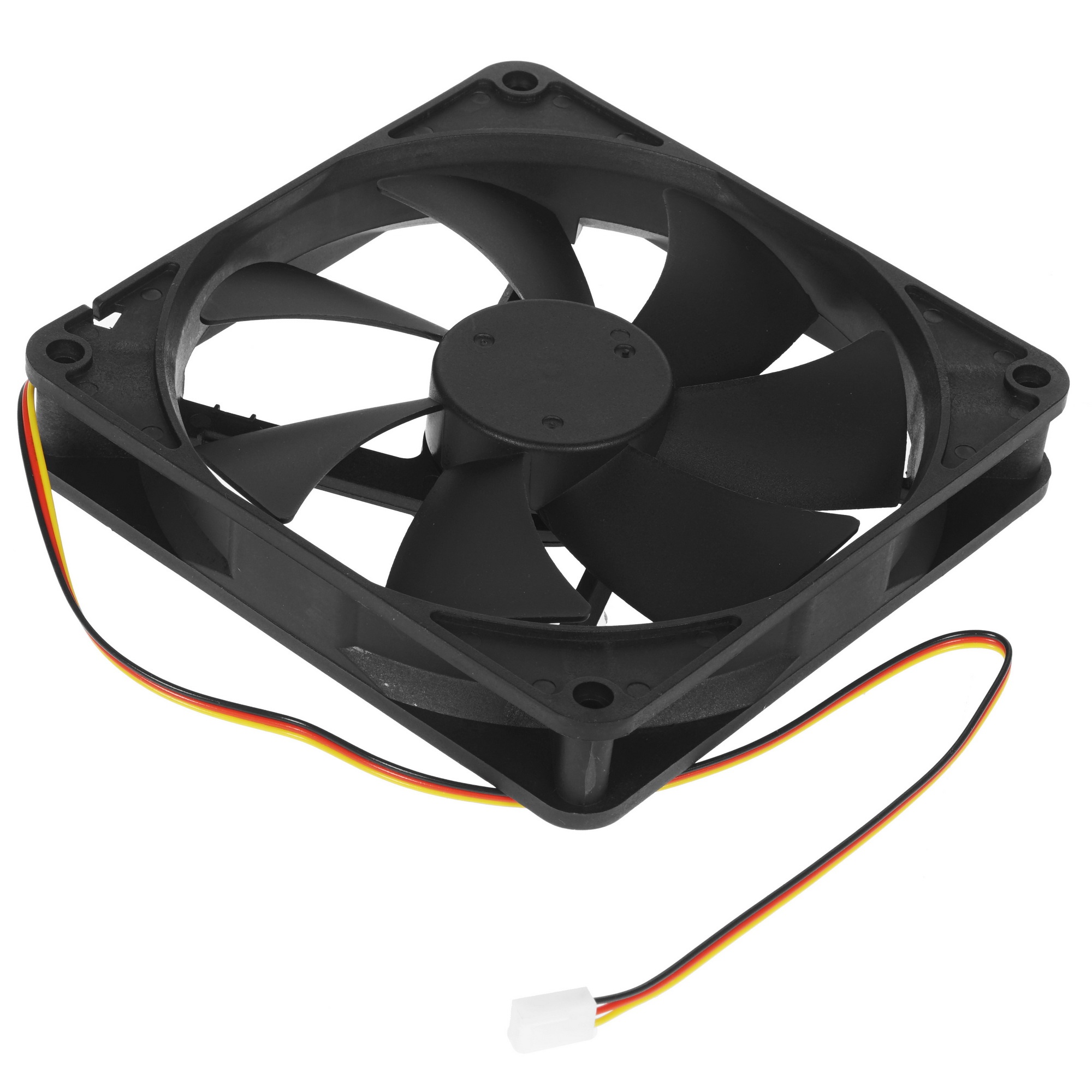 Вентилятор Gembird D14025SM-3 черный 140мм 1500rpm 32.5db 3-pin