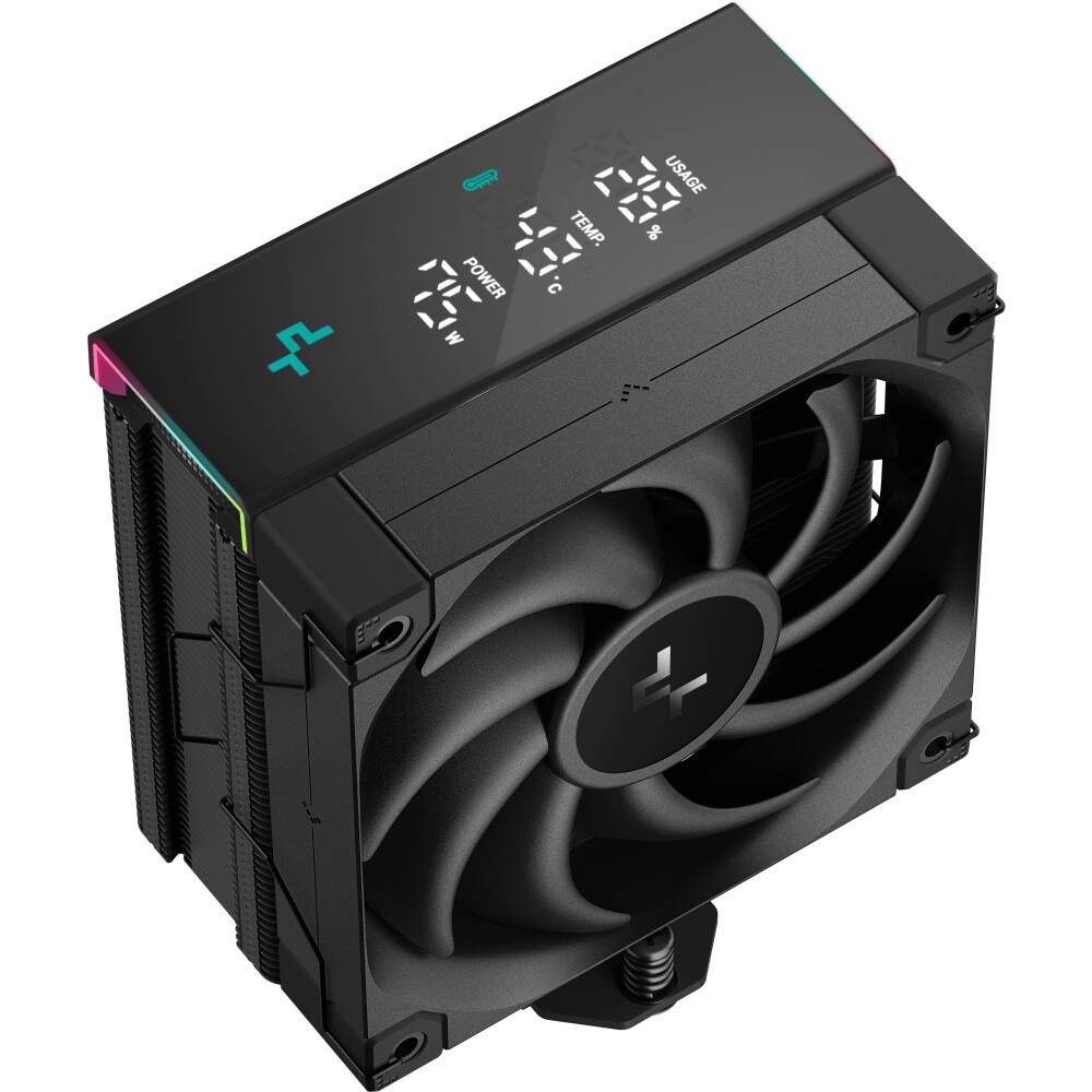 Кулер Deepcool AK400 Digital Pro ARGB черный 120мм алюминий+медь 1750rpm 25db 4-pin 220W 159мм
