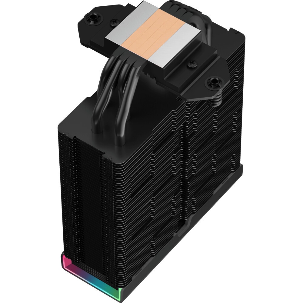 Кулер Deepcool AK400 Digital Pro ARGB черный 120мм алюминий+медь 1750rpm 25db 4-pin 220W 159мм