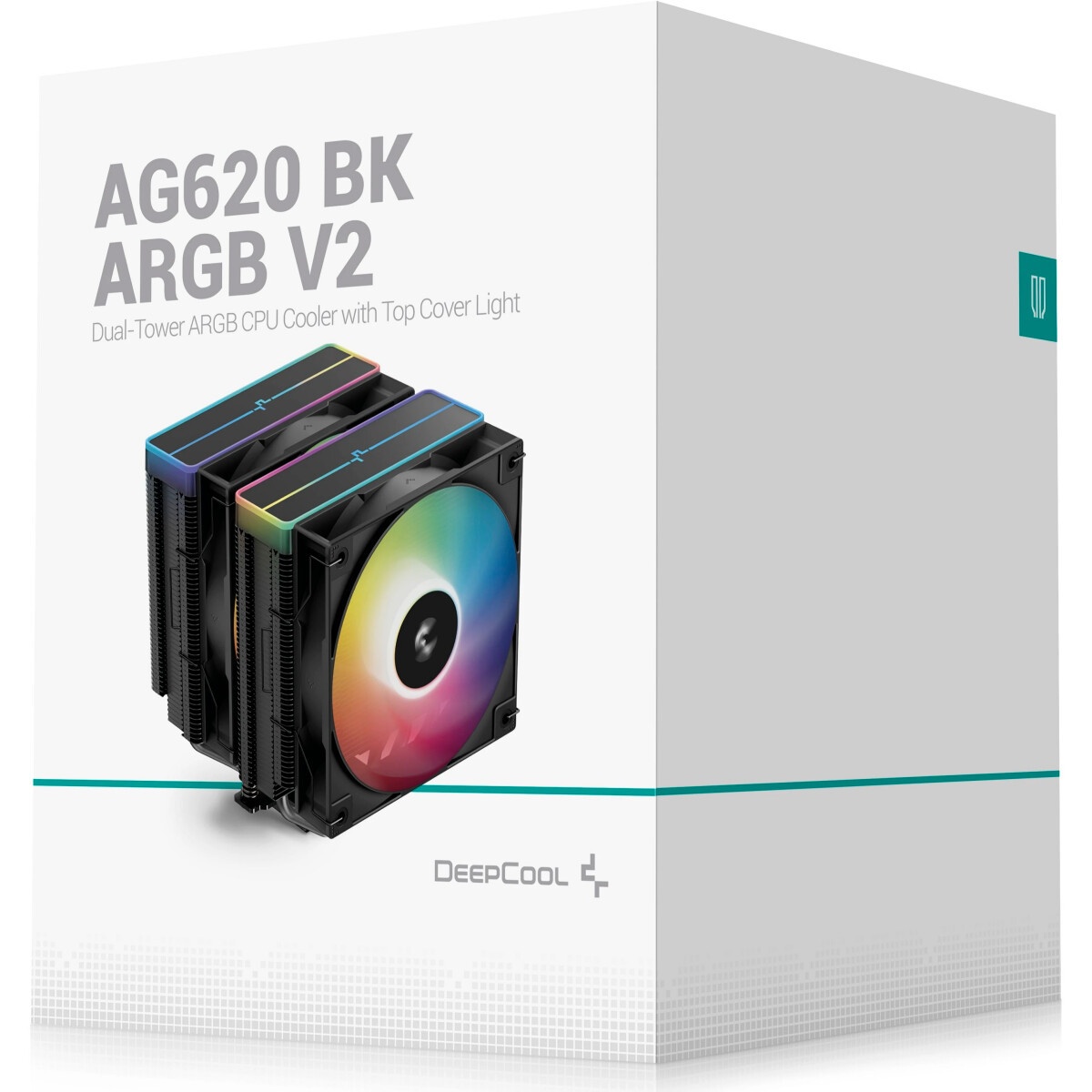 Кулер Deepcool AK400 Digital Pro ARGB черный 120мм алюминий+медь 1750rpm 25db 4-pin 220W 159мм