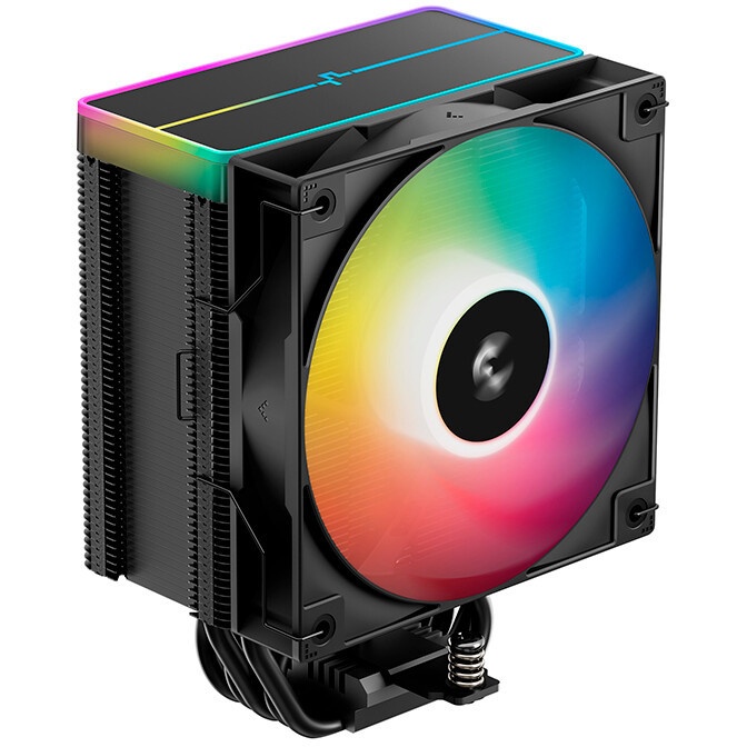 Кулер Deepcool AK400 Digital Pro ARGB черный 120мм алюминий+медь 1750rpm 25db 4-pin 220W 159мм