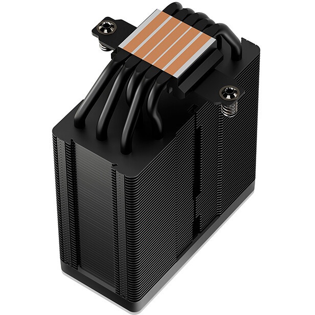 Кулер Deepcool AK400 Digital Pro ARGB черный 120мм алюминий+медь 1750rpm 25db 4-pin 220W 159мм