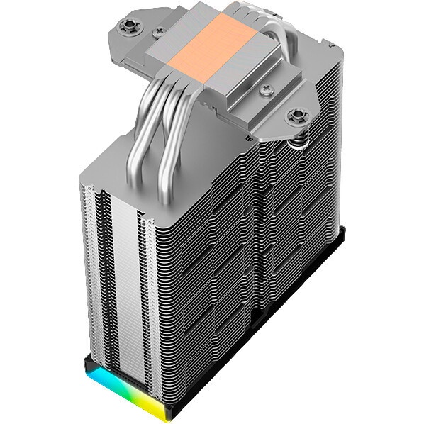 Кулер Deepcool AK400 Digital Pro ARGB черный 120мм алюминий+медь 1750rpm 25db 4-pin 220W 159мм
