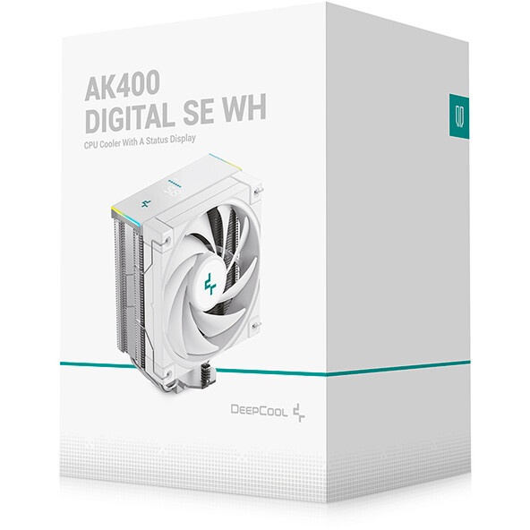 Кулер Deepcool AK400 Digital Pro ARGB черный 120мм алюминий+медь 1750rpm 25db 4-pin 220W 159мм