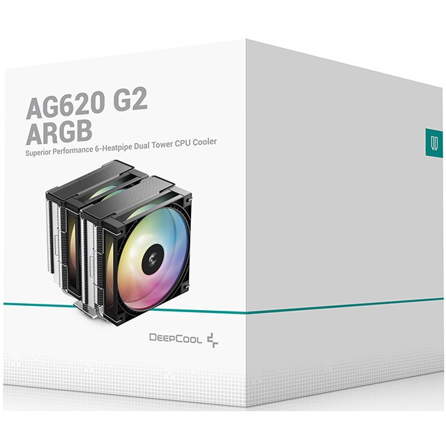 Кулер Deepcool AK400 Digital Pro ARGB черный 120мм алюминий+медь 1750rpm 25db 4-pin 220W 159мм