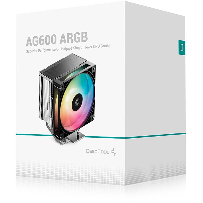 Кулер Deepcool AK400 Digital Pro ARGB черный 120мм алюминий+медь 1750rpm 25db 4-pin 220W 159мм