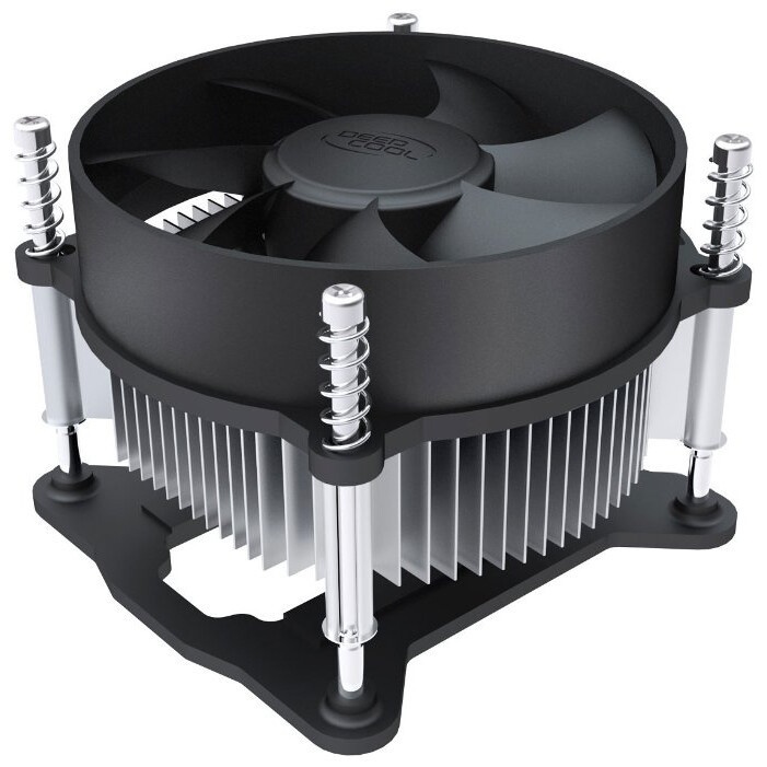 Кулер DEEPCOOL DP-ICAS-CK11508 черный 92мм алюминий 2200rpm 30db 4-pin 65W 70мм