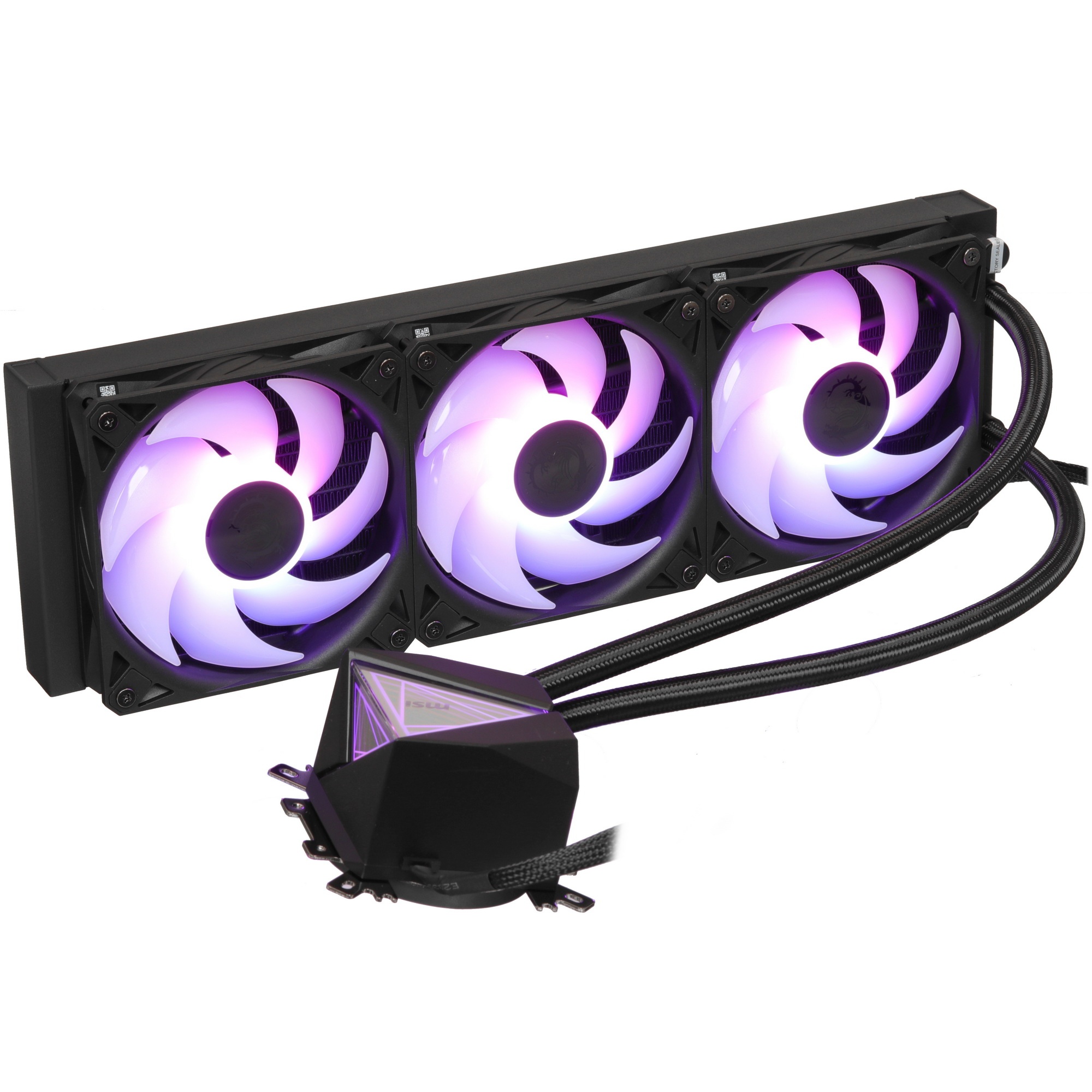 Жидкостная система охлаждения MSI MAG CORELIQUID I360 3x ARGB Gen2 Fan, ARGB Gen2 Block, Color Box