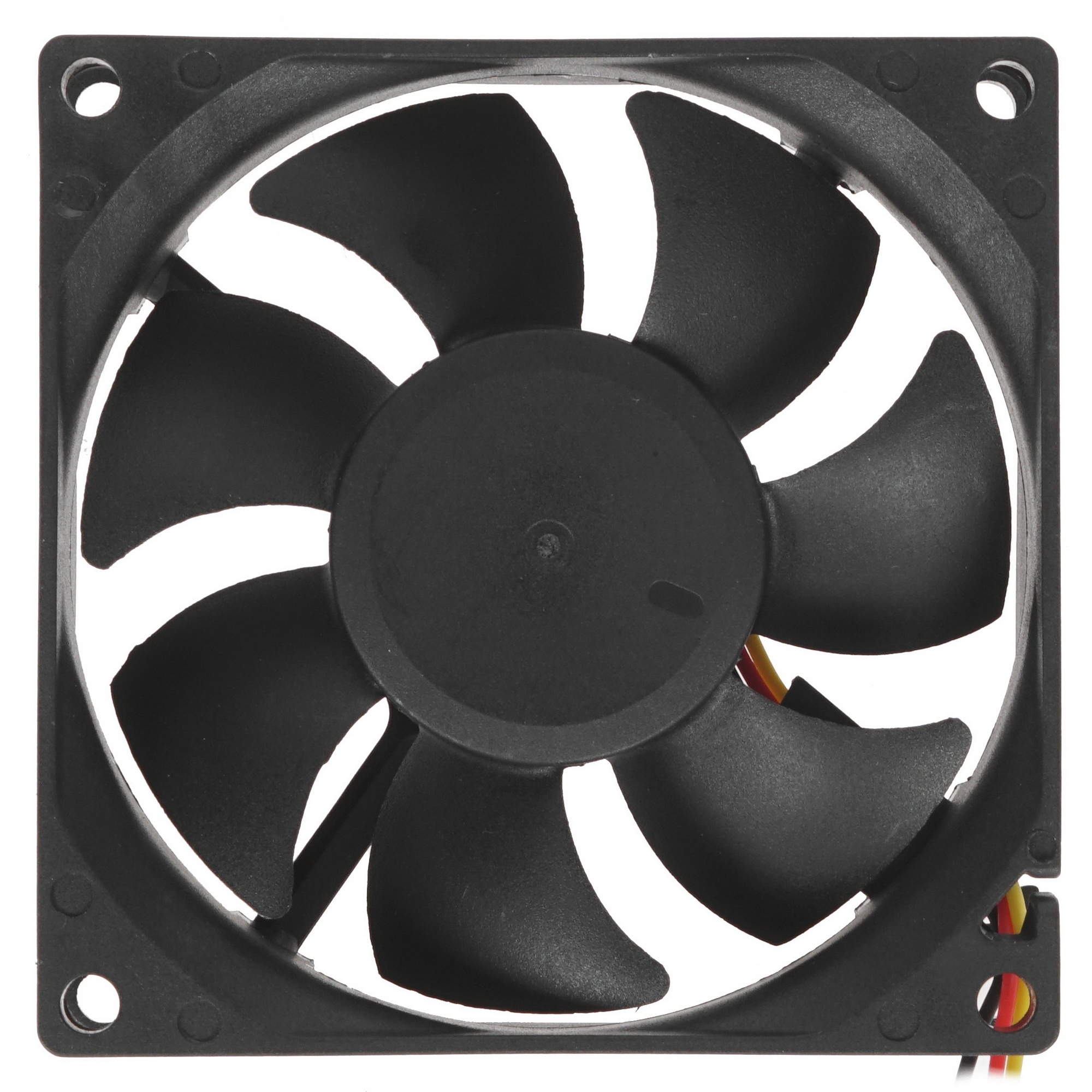 Вентилятор Gembird D8025HM-3 черный 80мм 2600rpm 30.5db 3-pin