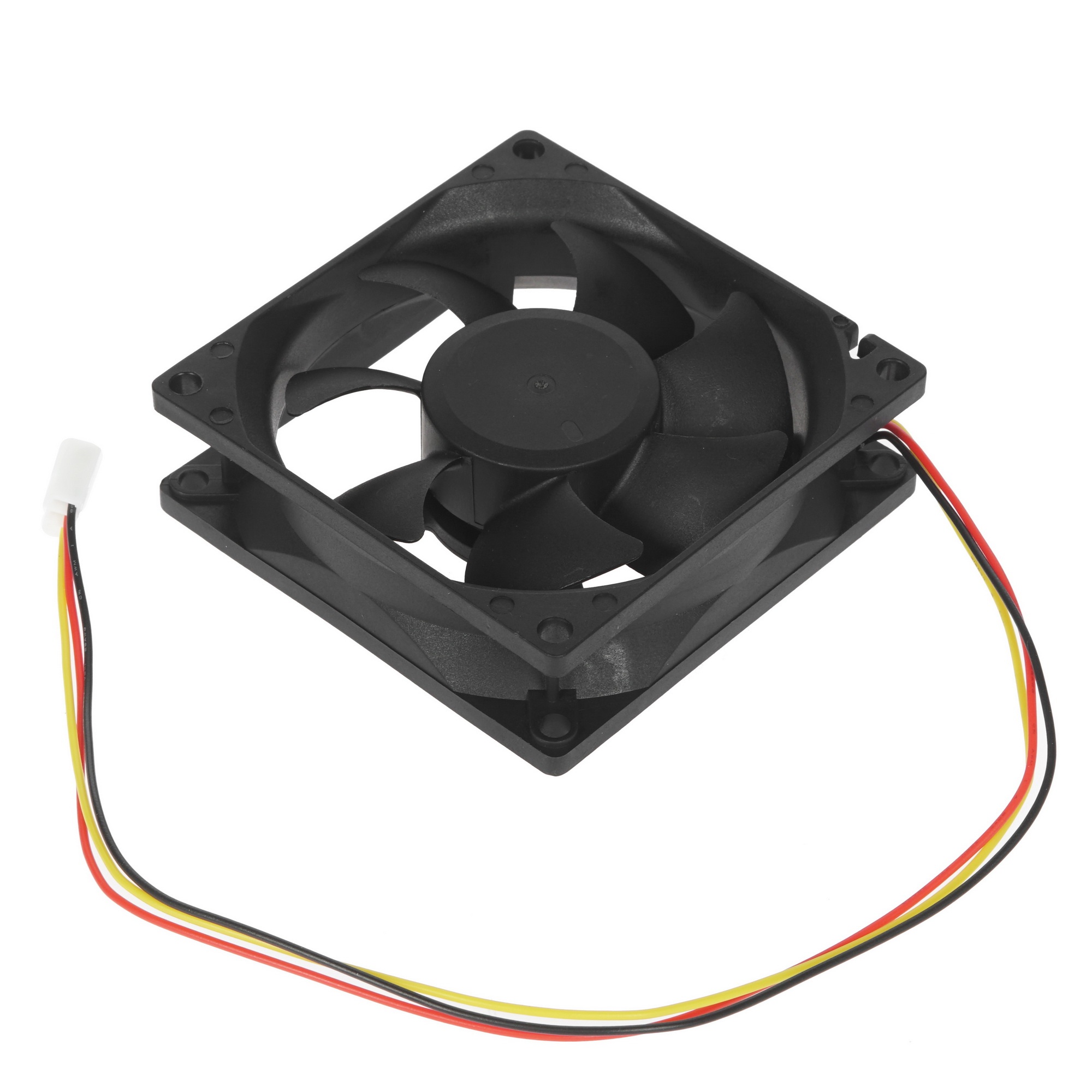 Вентилятор Gembird D8025HM-3 черный 80мм 2600rpm 30.5db 3-pin