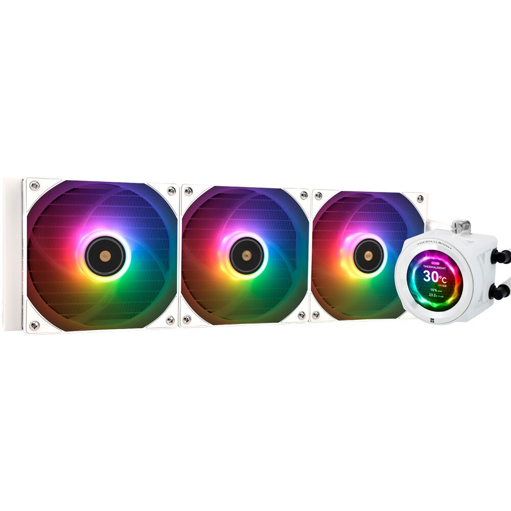 Система водяного охлаждения Thermalright Core Vision 360 ARGB Soc-AM5/AM4/1200/1700/1851 белый 4-pin