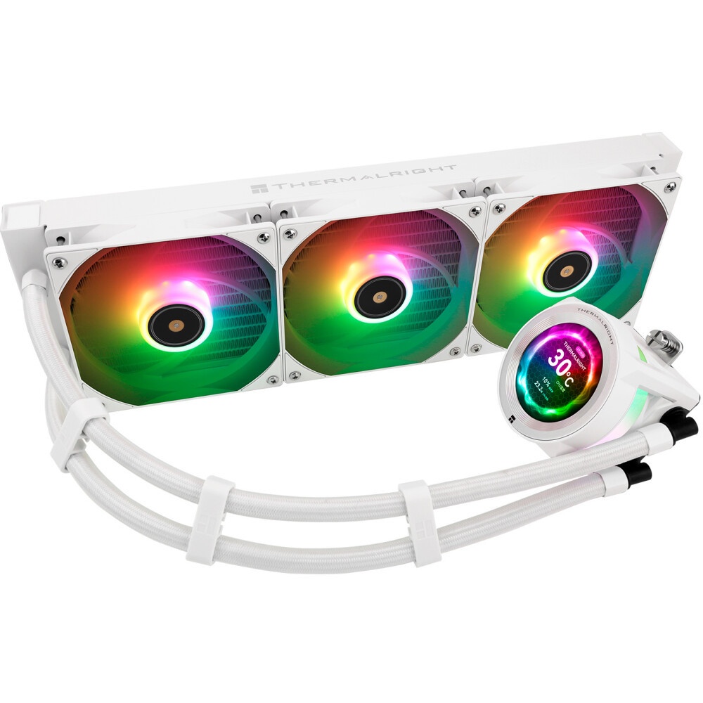 Система водяного охлаждения Thermalright Core Vision 360 ARGB Soc-AM5/AM4/1200/1700/1851 белый 4-pin