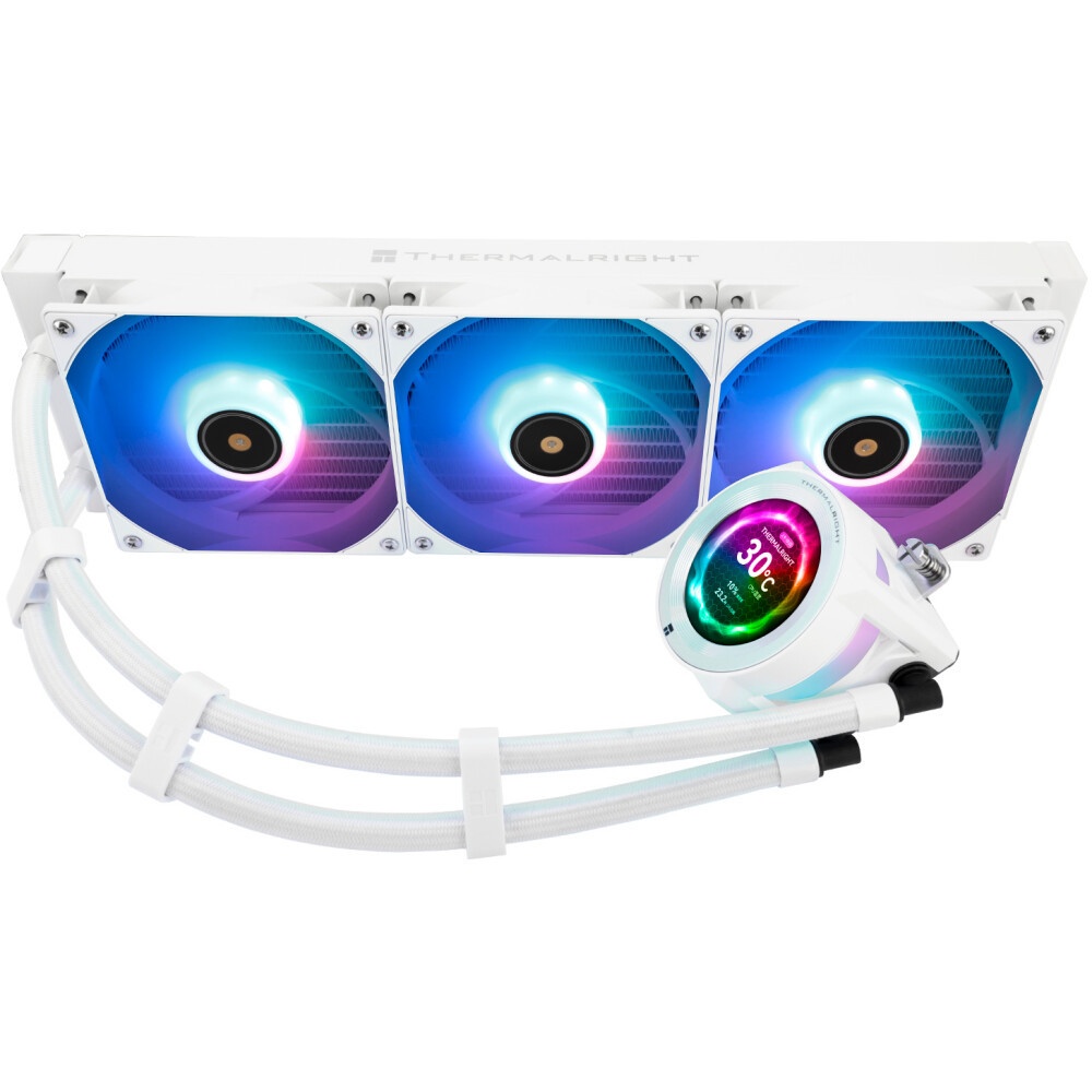 Система водяного охлаждения Thermalright Core Vision 360 ARGB Soc-AM5/AM4/1200/1700/1851 белый 4-pin