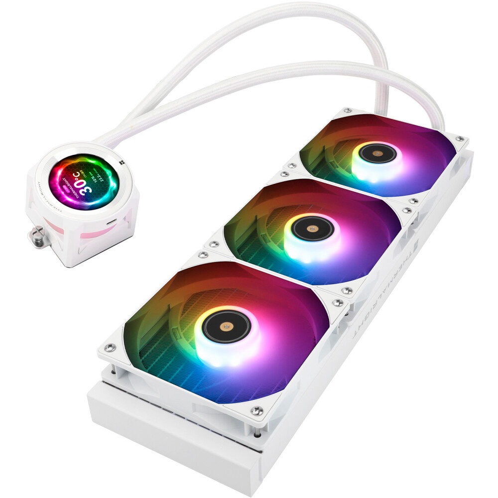 Система водяного охлаждения Thermalright Core Vision 360 ARGB Soc-AM5/AM4/1200/1700/1851 белый 4-pin