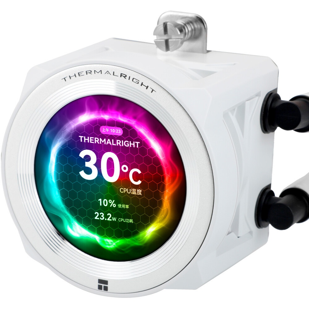 Система водяного охлаждения Thermalright Core Vision 360 ARGB Soc-AM5/AM4/1200/1700/1851 белый 4-pin