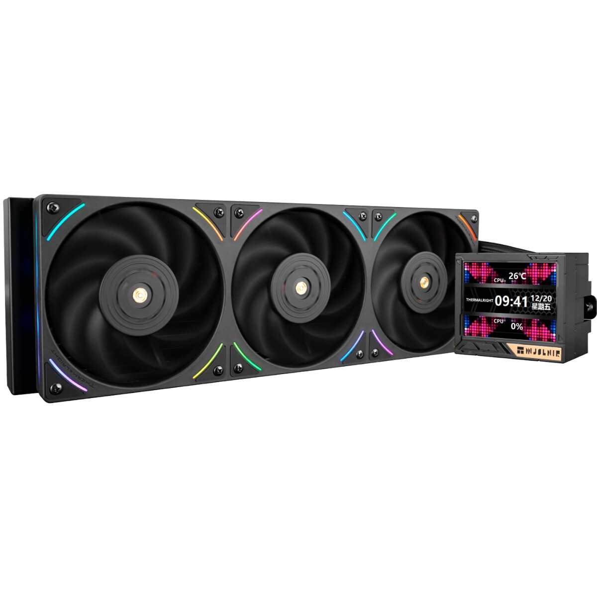 Система водяного охлаждения Thermalright Core Vision 360 ARGB Soc-AM5/AM4/1200/1700/1851 белый 4-pin