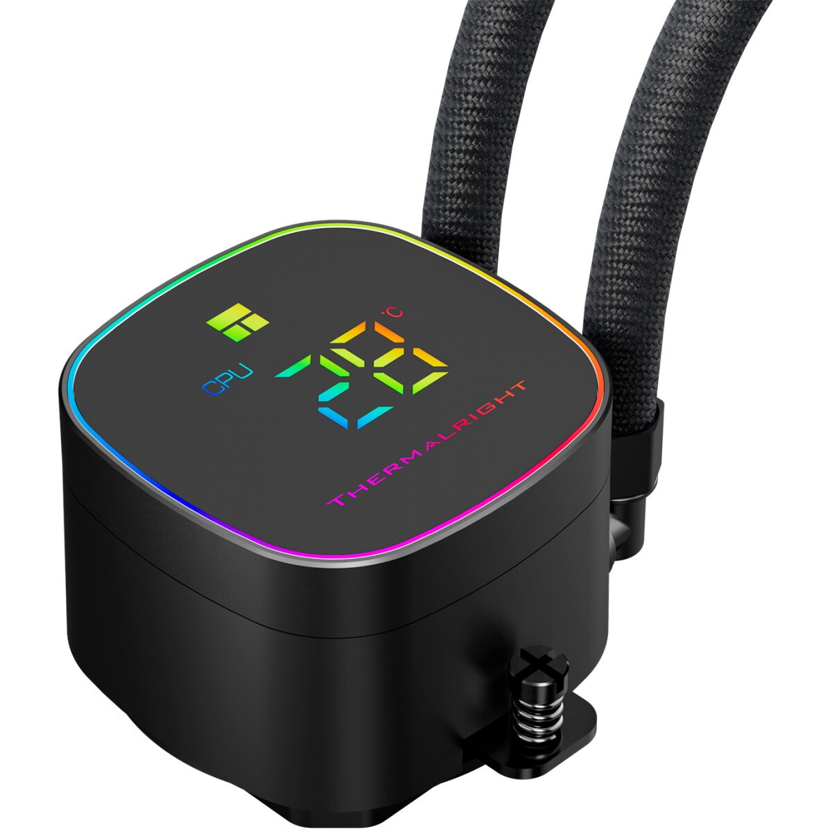 Система водяного охлаждения Thermalright Core Vision 360 ARGB Soc-AM5/AM4/1200/1700/1851 белый 4-pin