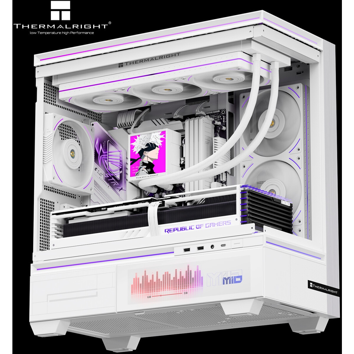 Система водяного охлаждения Thermalright Core Vision 360 ARGB Soc-AM5/AM4/1200/1700/1851 белый 4-pin