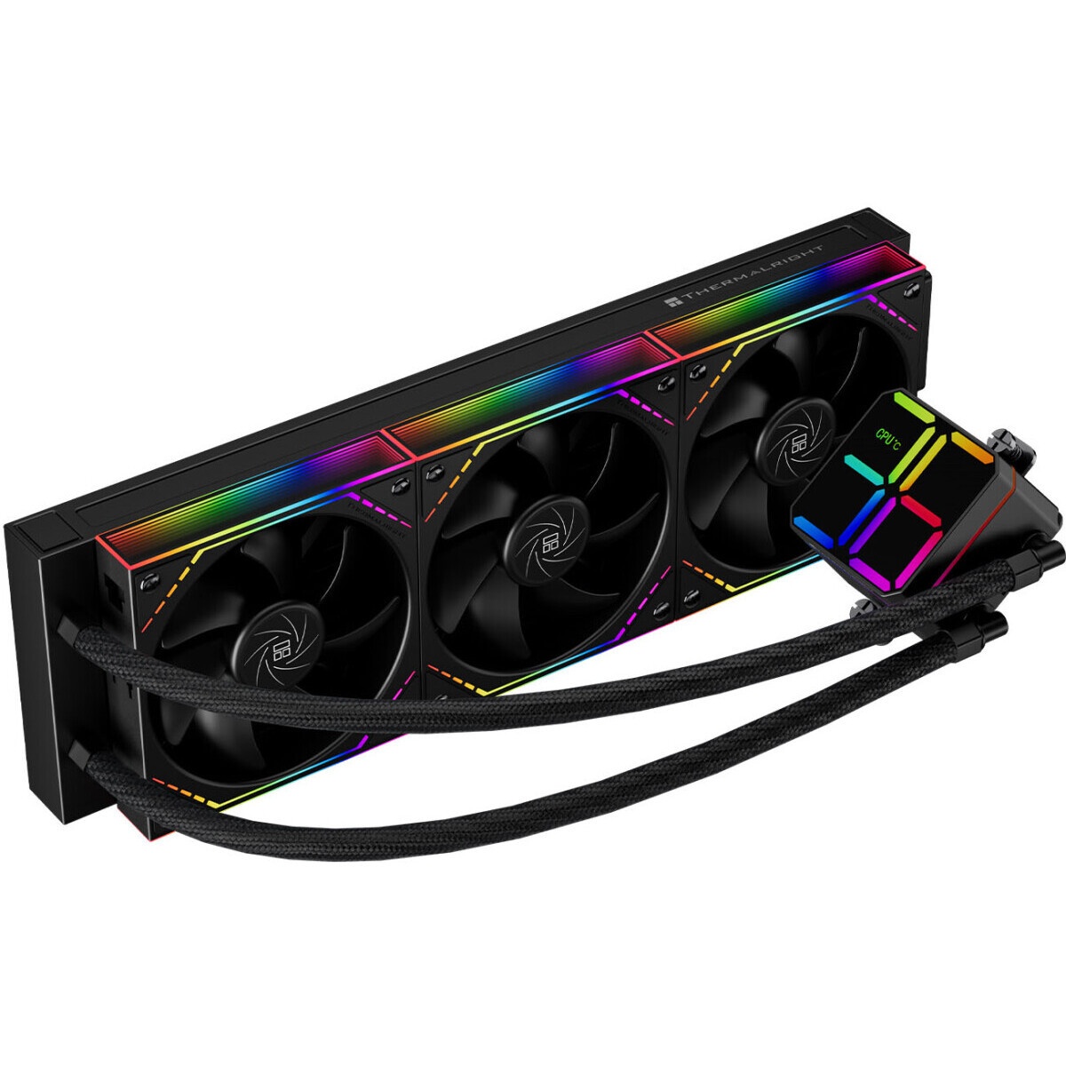 Система водяного охлаждения Thermalright Core Vision 360 ARGB Soc-AM5/AM4/1200/1700/1851 белый 4-pin