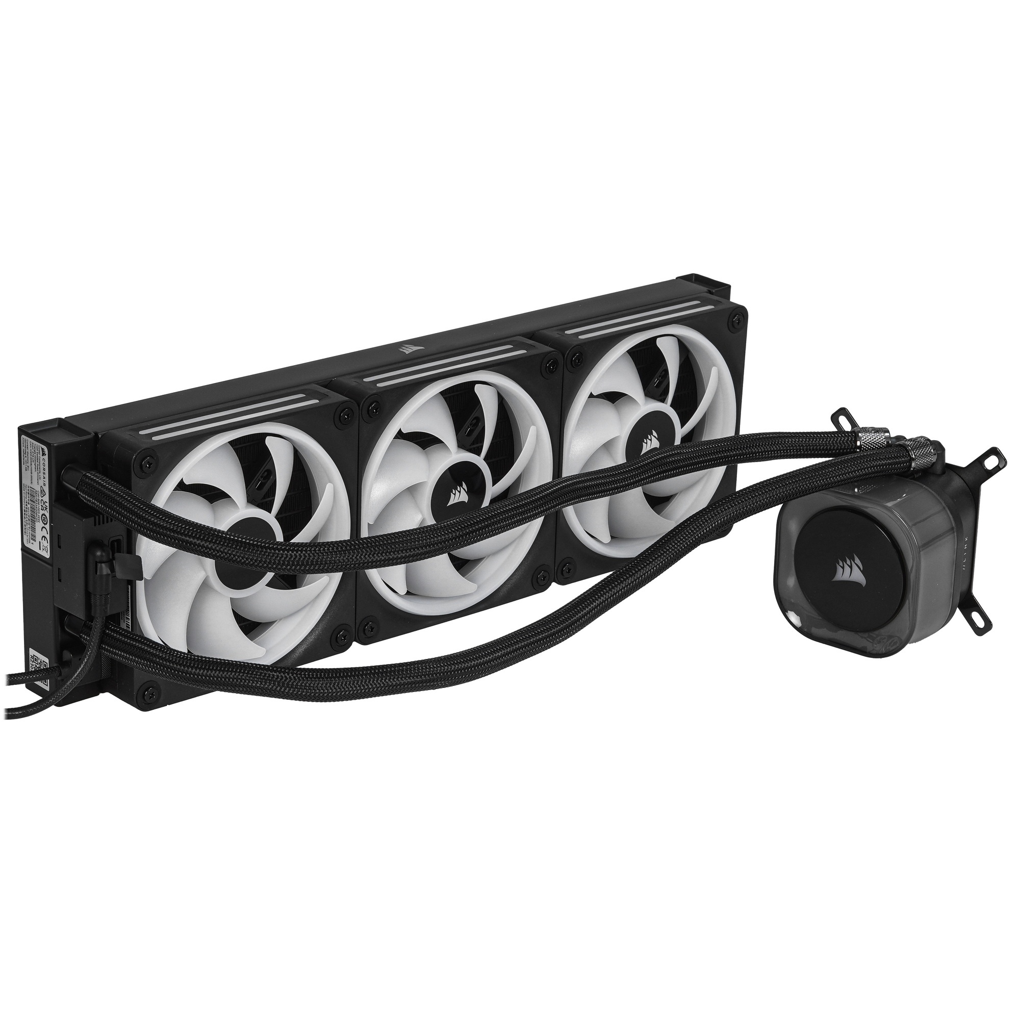 Система жидкостного охлаждения Corsair iCUE LINK H150i RGB (360mm, Black, RGB/ Fans: 3x120mm, 63.1CF