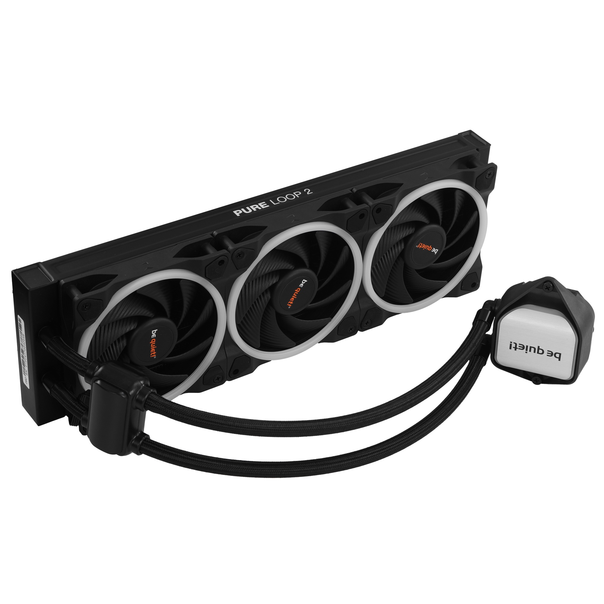 Водяное охлаждение для процессора be quiet! PURE LOOP 2 FX 360mm (290W, 360mm, Black, ARGB/ Fans: 3x