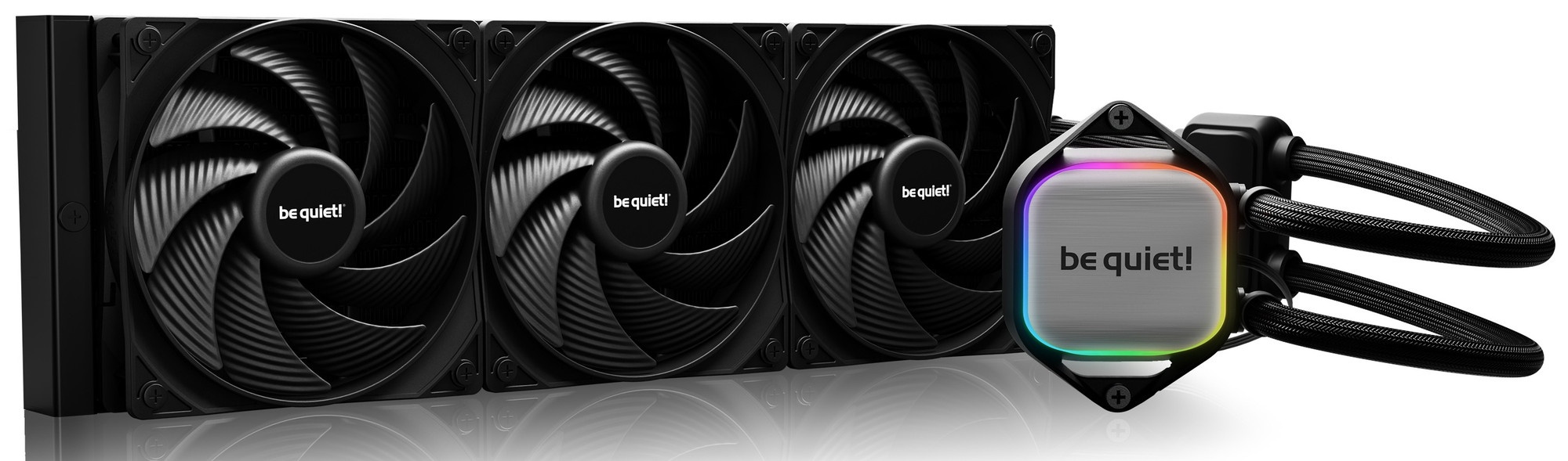 Водяное охлаждение для процессора be quiet! PURE LOOP 2 360mm (280W, 360mm, Black, ARGB Pump/ Fans: