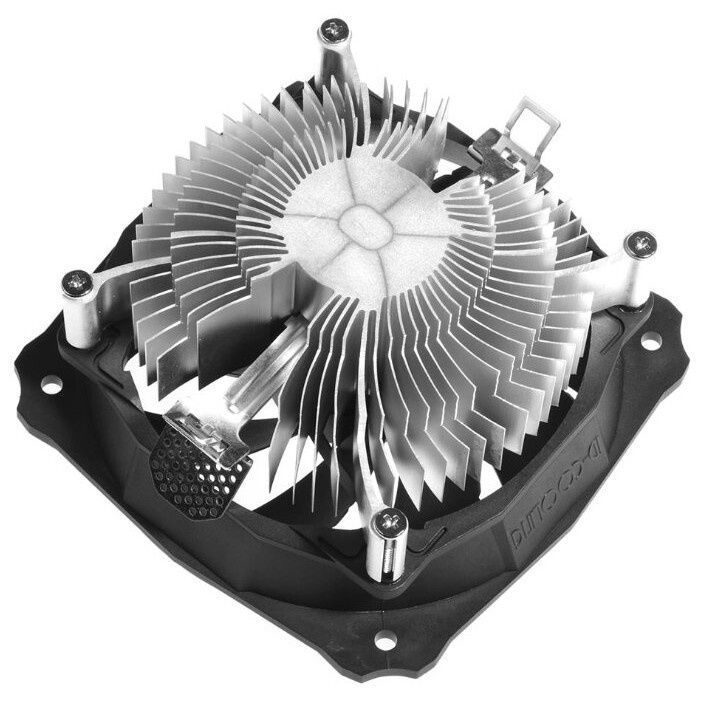 Кулер Digma D-CPC95-PWM2 синий/черный 120мм алюминий 1500rpm 29db 4-pin 95W 66мм
