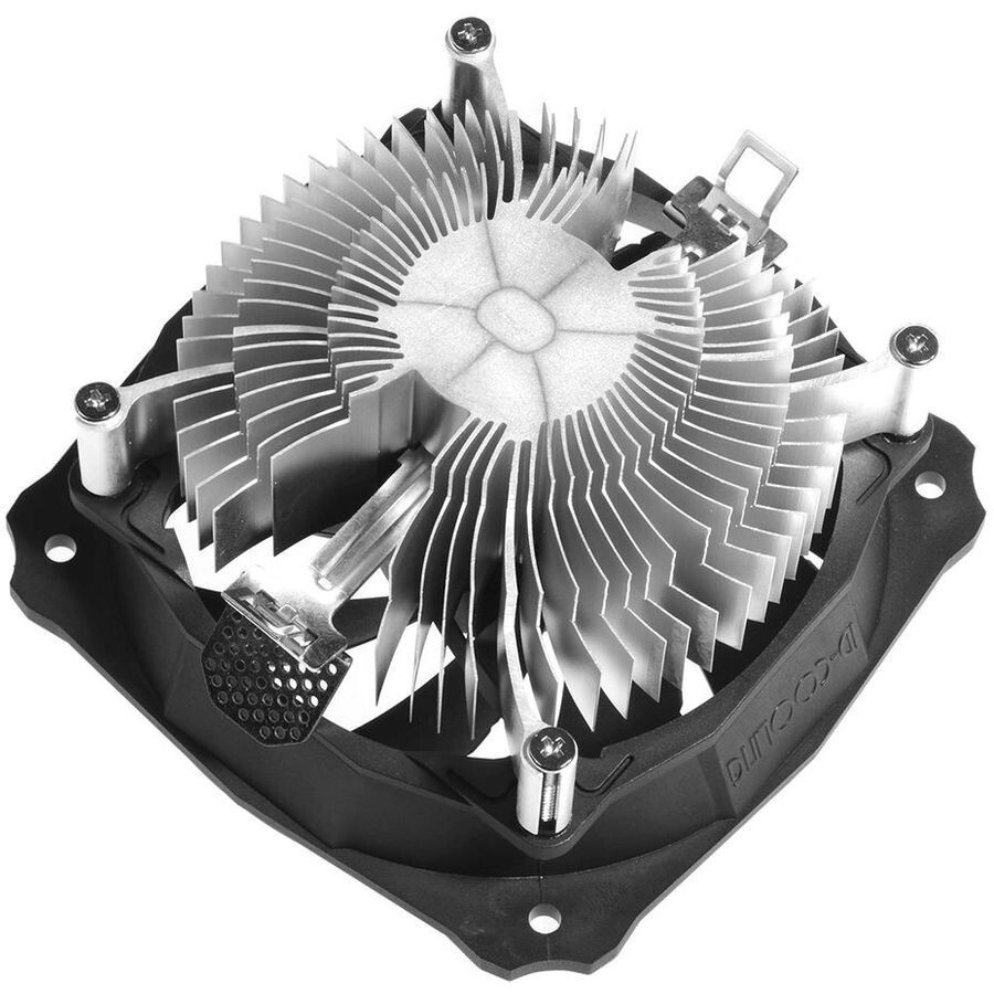 Кулер Digma D-CPC95-PWM2 синий/черный 120мм алюминий 1500rpm 29db 4-pin 95W 66мм