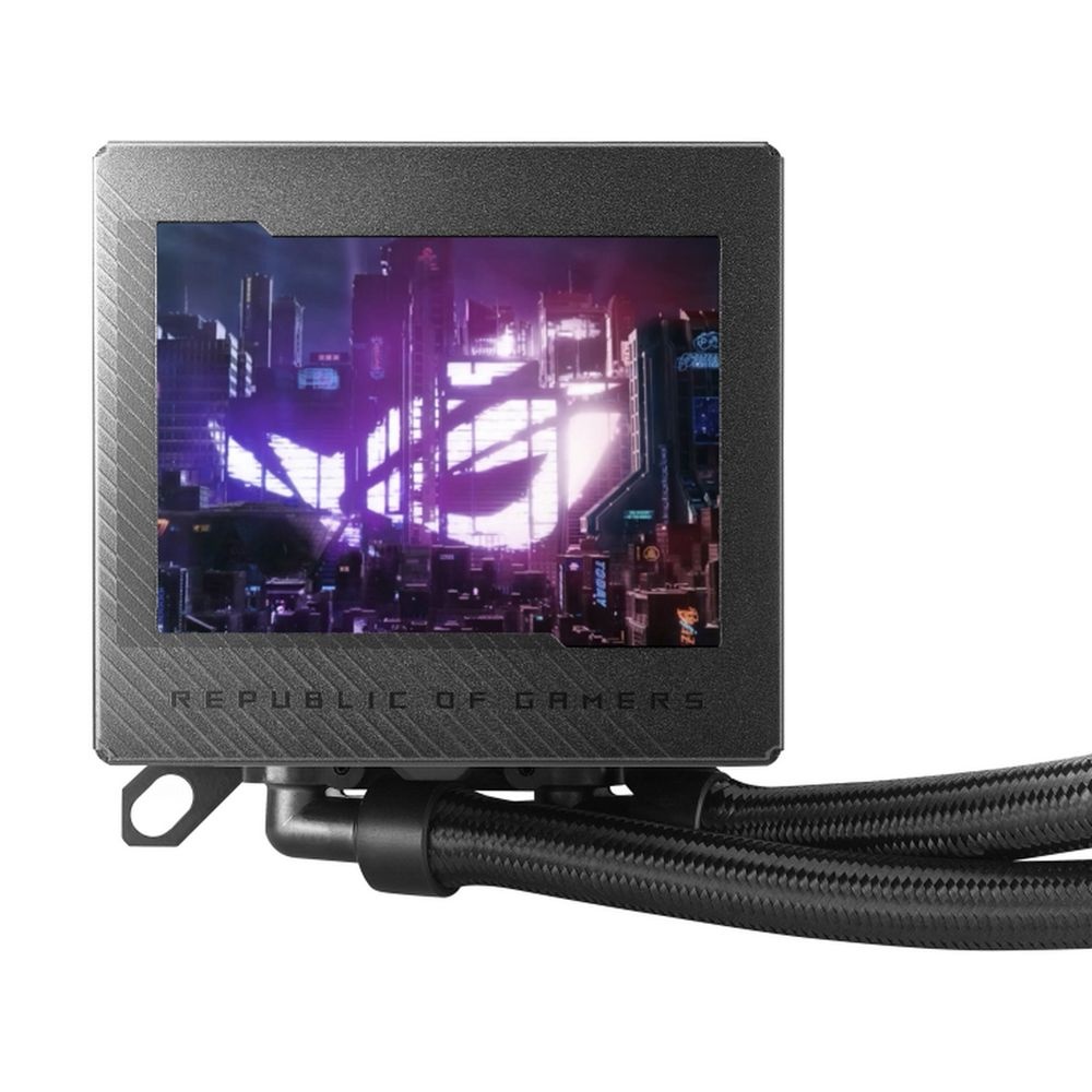 Жидкостная система охлаждения ASUS ROG RYUJIN III 360 90RC00L0-M0UAY0 черный 120мм алюминий+медь 200