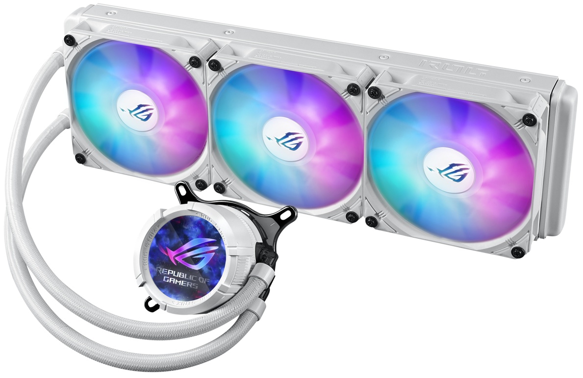 Жидкостная система охлаждения ASUS ROG STRIX LC III 360 ARGB LCD WHT