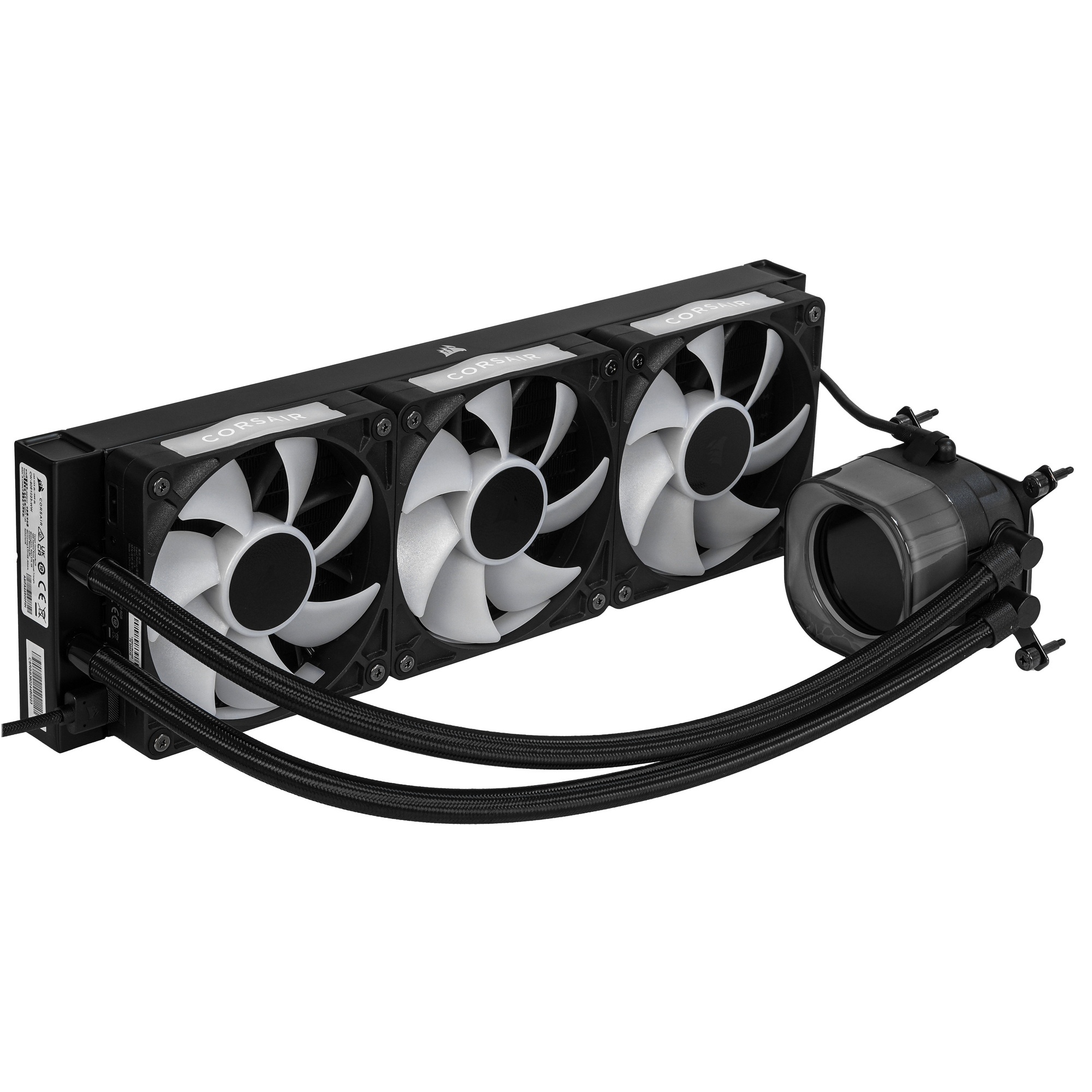 Система жидкостного охлаждения Corsair iCUE LINK TITAN 360 RX LCD (360mm, Black, RGB/ Fans: 3x120mm,