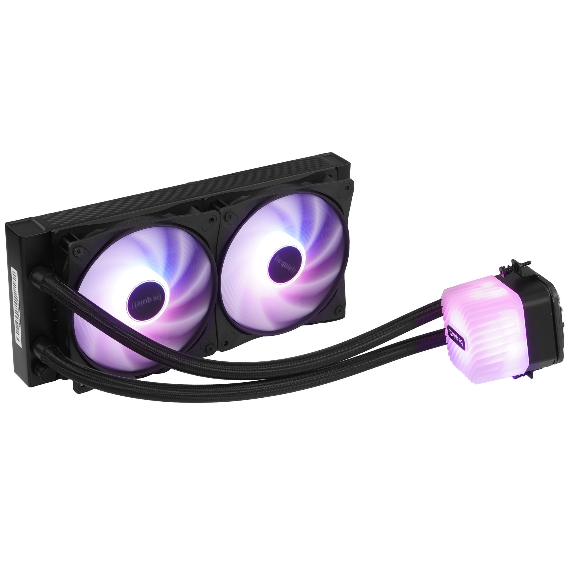 Водяное охлаждение для процессора be quiet! LIGHT LOOP 240mm (250W, 240mm, Black, ARGB/ Fans: 2x120m